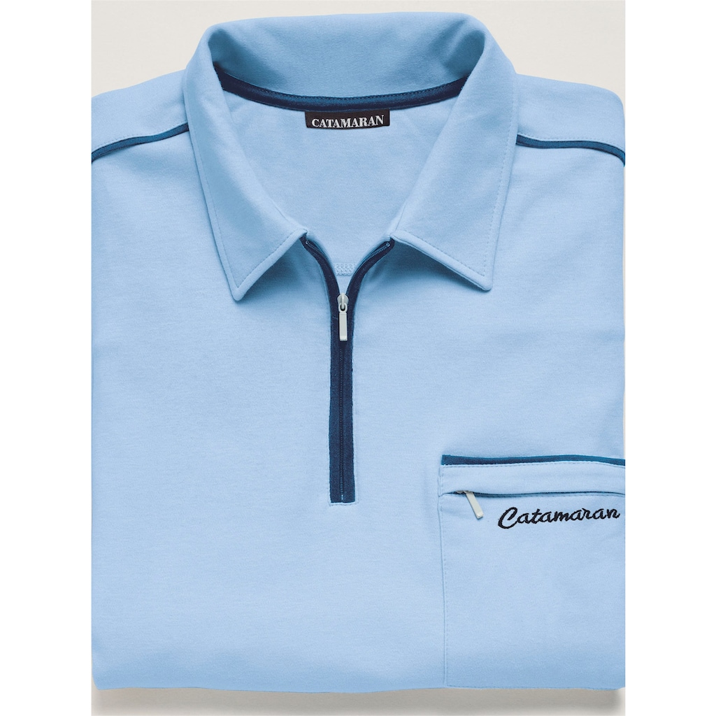 Poloshirt »Kurzarm-Poloshirt«, (1 tlg.)