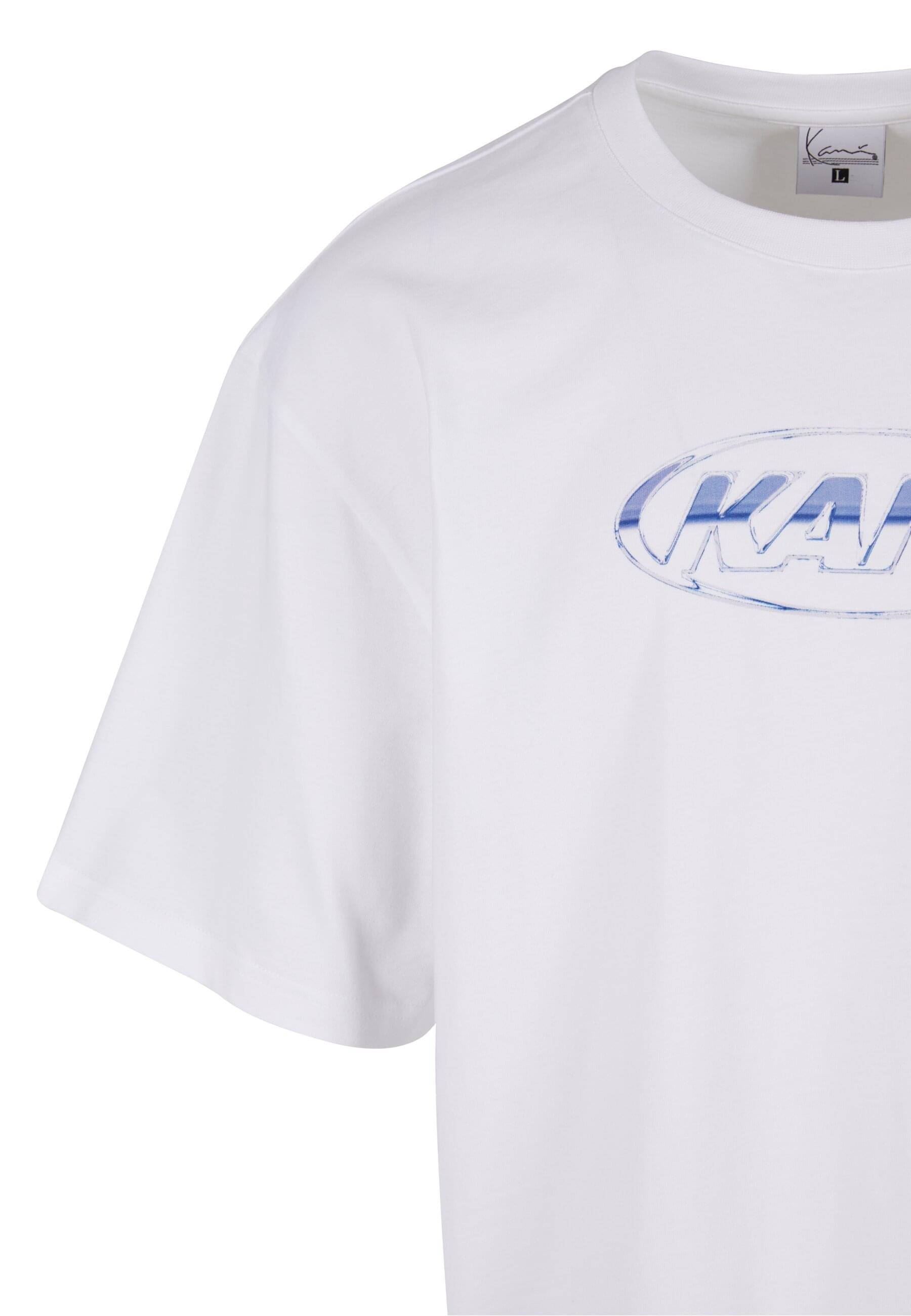 Karl Kani T-Shirt »Karl Kani Woven Signature Chrome LOGo Crop Tee«, (1 tlg.)
