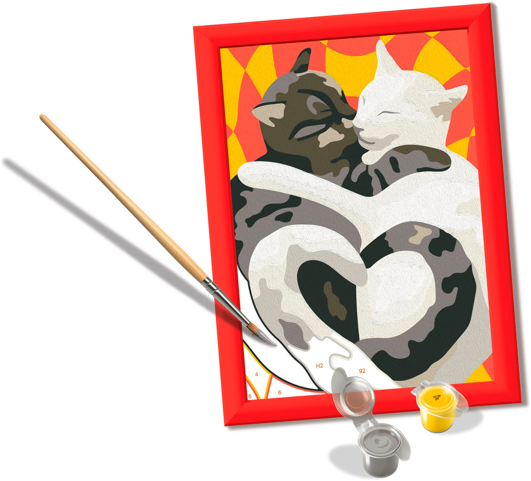 Ravensburger Malen nach Zahlen »CreArt, Katzen-Liebe«, Made in Europe