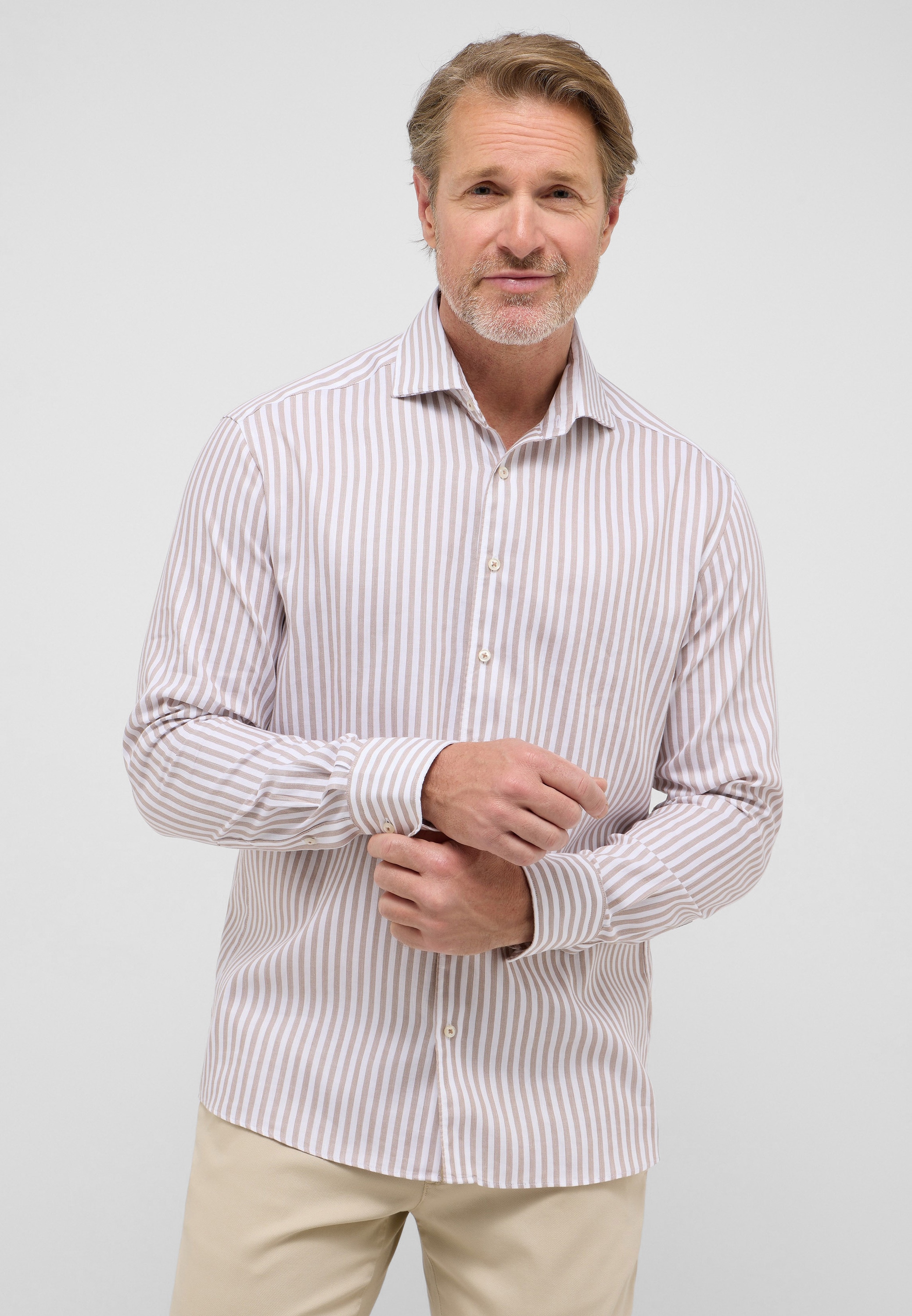 Eterna Langarmhemd "MODERN FIT", EASY IRON (bügelleicht) günstig online kaufen