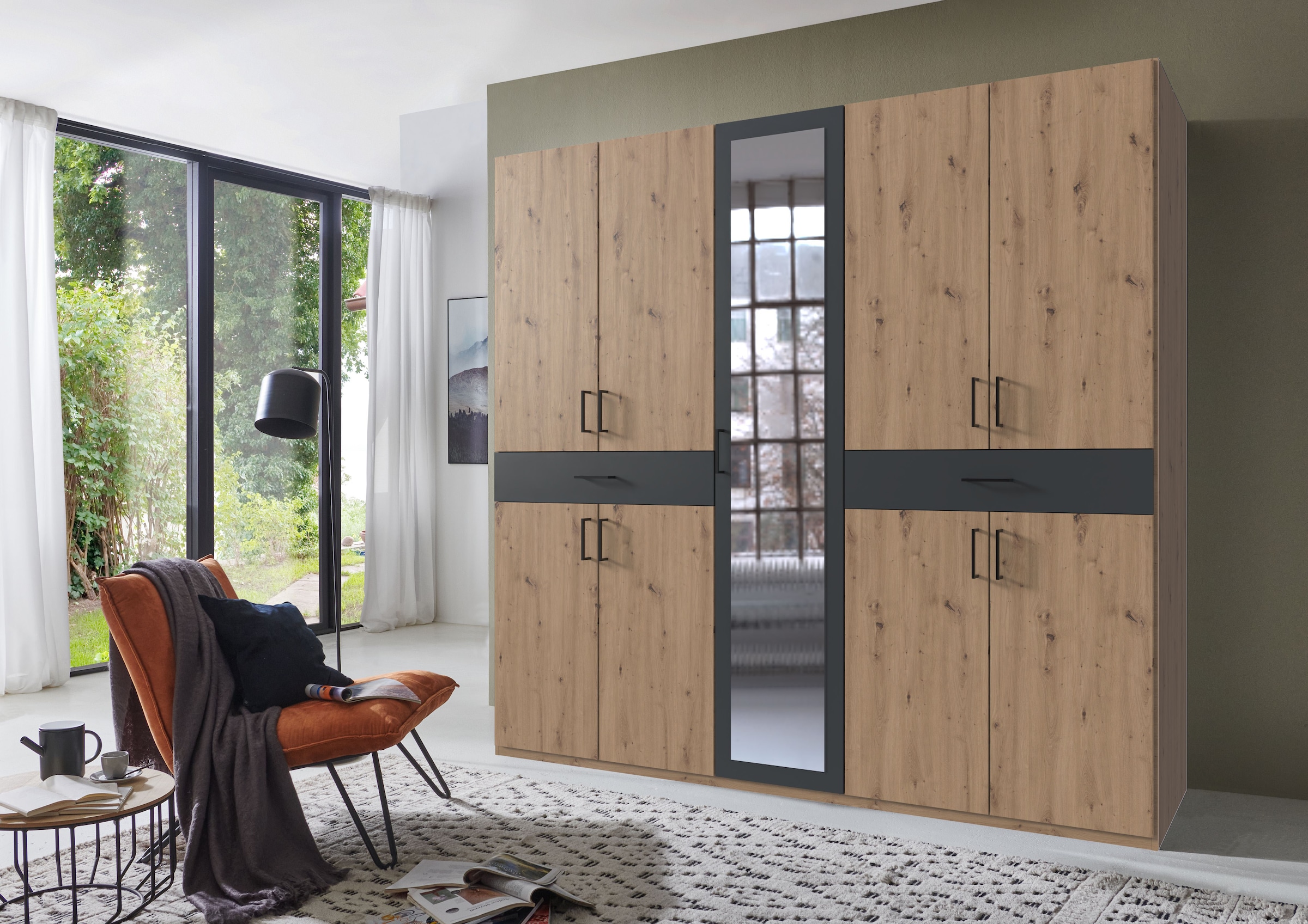 Wimex Drehtürenschrank »Tibet« mit Schubkästen auf bequemer Zugriffshöhe