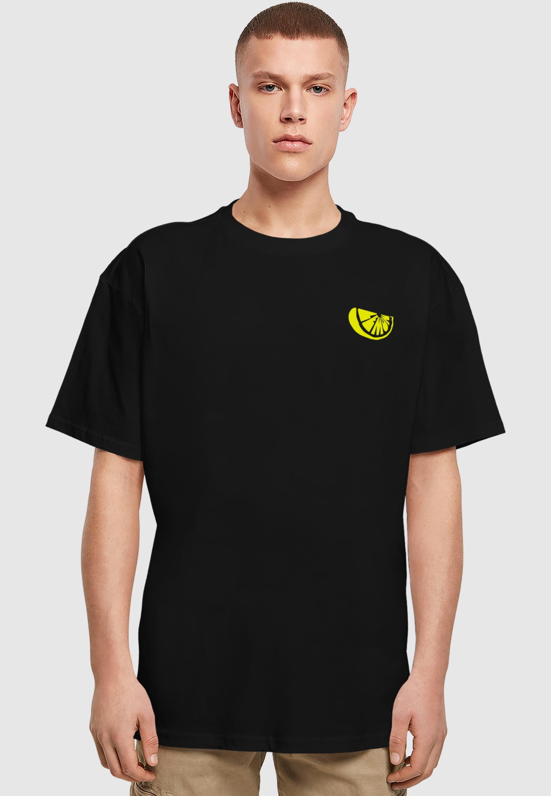 Thumbnail - Merchcode T-Shirt "Merchcode Wording - Lemon Heavy Oversize Tee" 1 Stk.