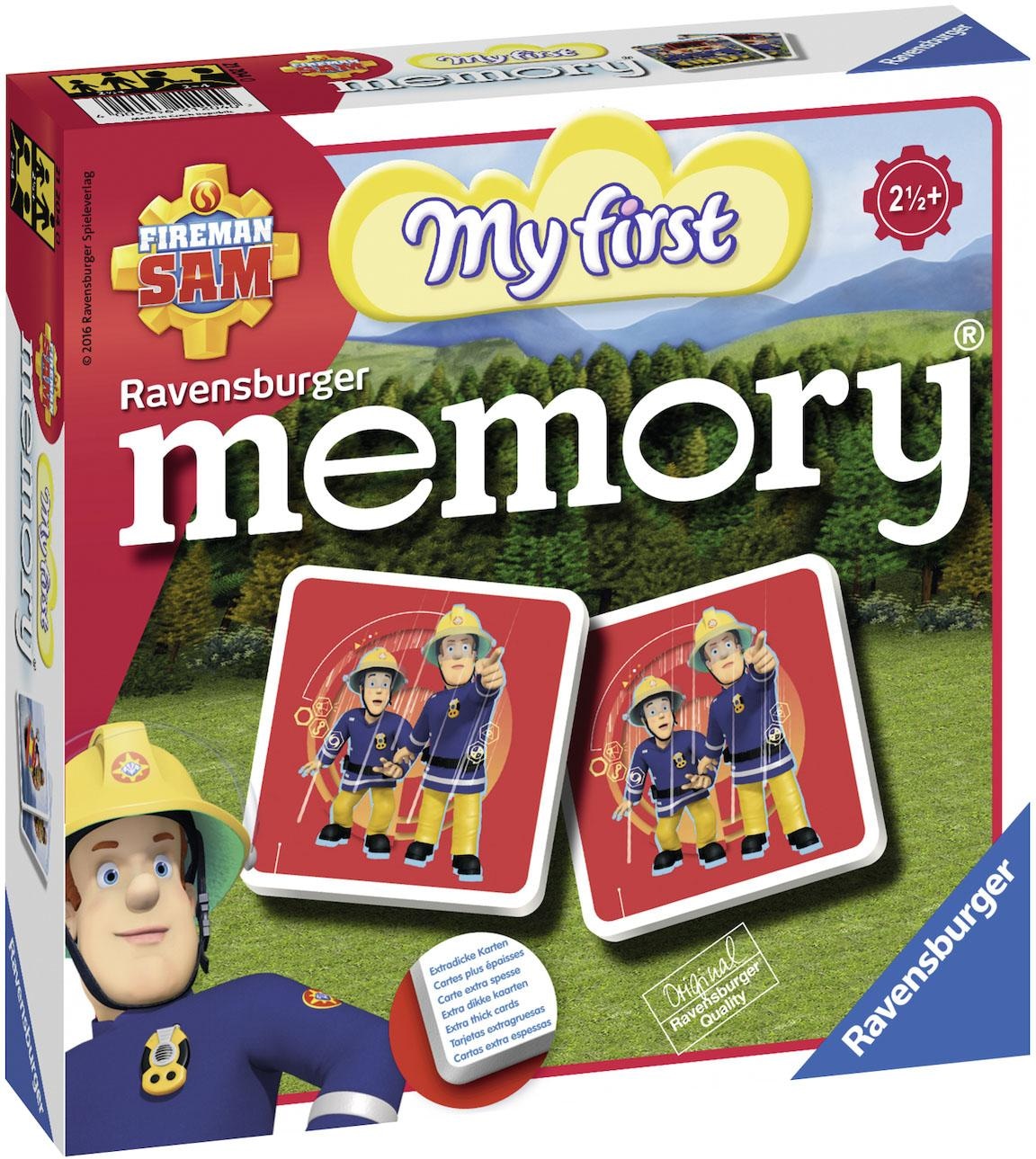 Ravensburger Spiel »Fireman Sam: My first memory®«, Made in Europe, FSC® - schützt Wald - weltweit