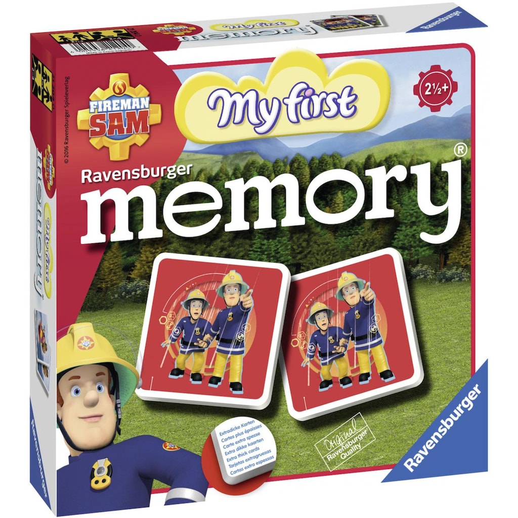 Ravensburger Spiel »Fireman Sam: My first memory®«, Made in Europe, FSC® - schützt Wald - weltweit