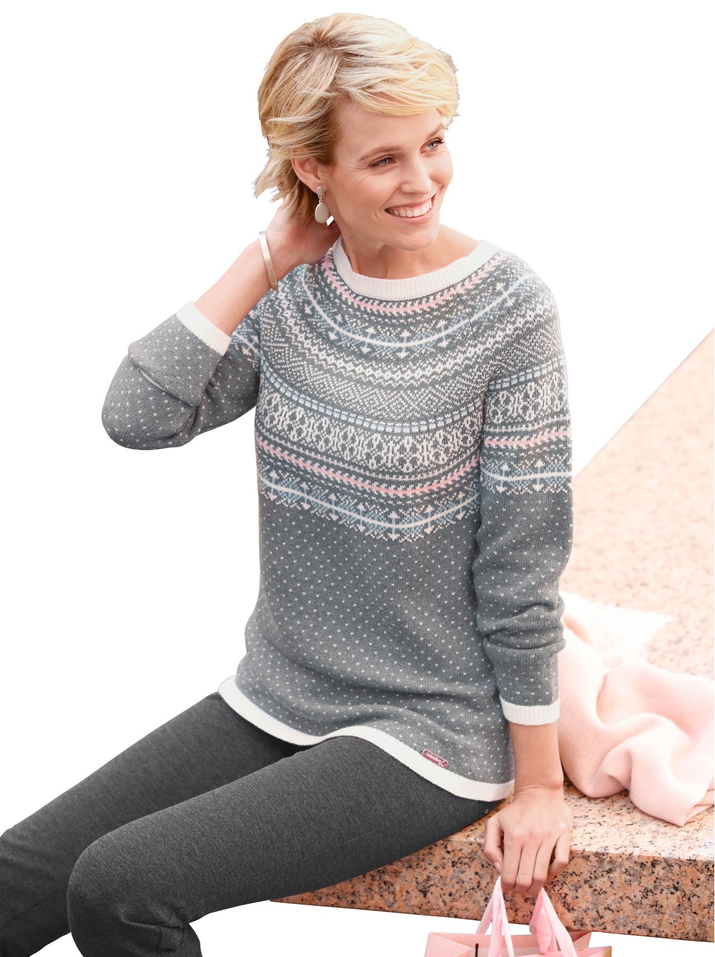 Casual Looks Norwegerpullover »Pullover«