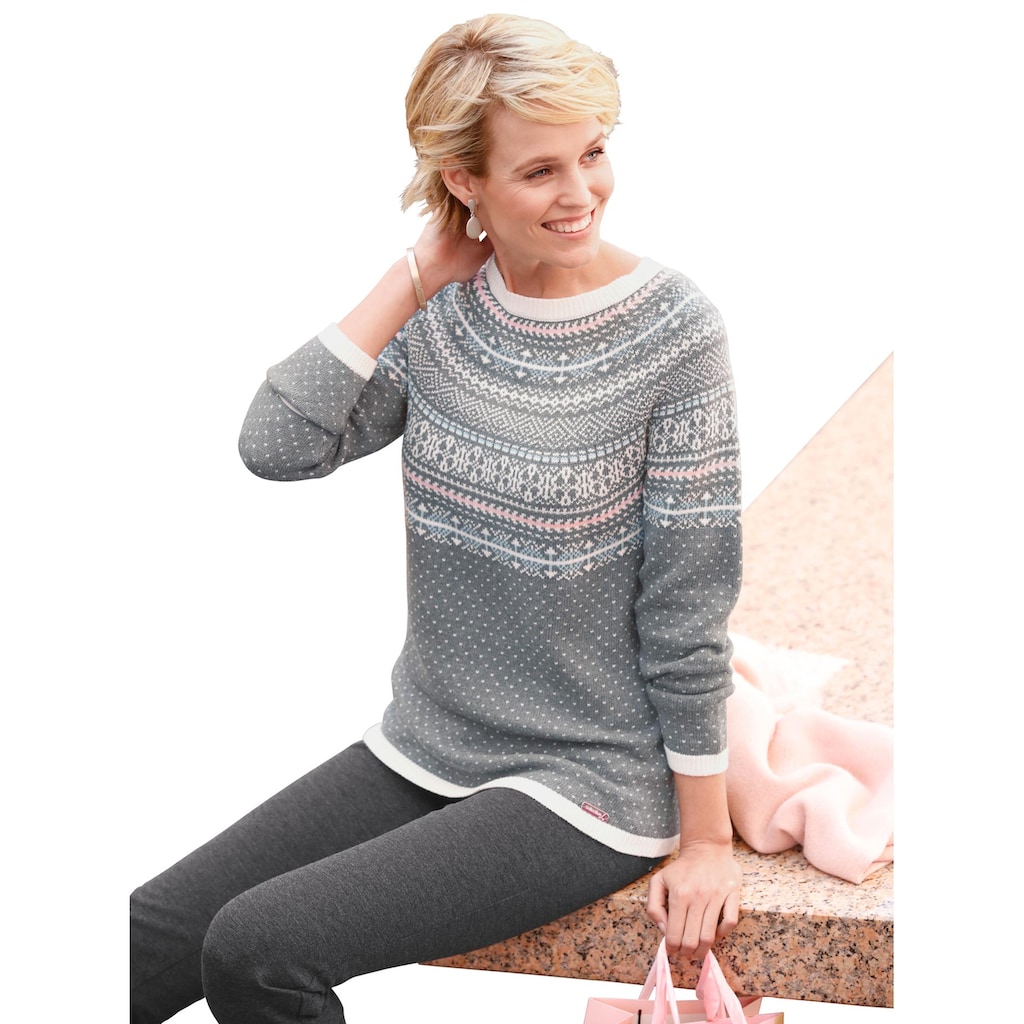 Casual Looks Norwegerpullover »Pullover«