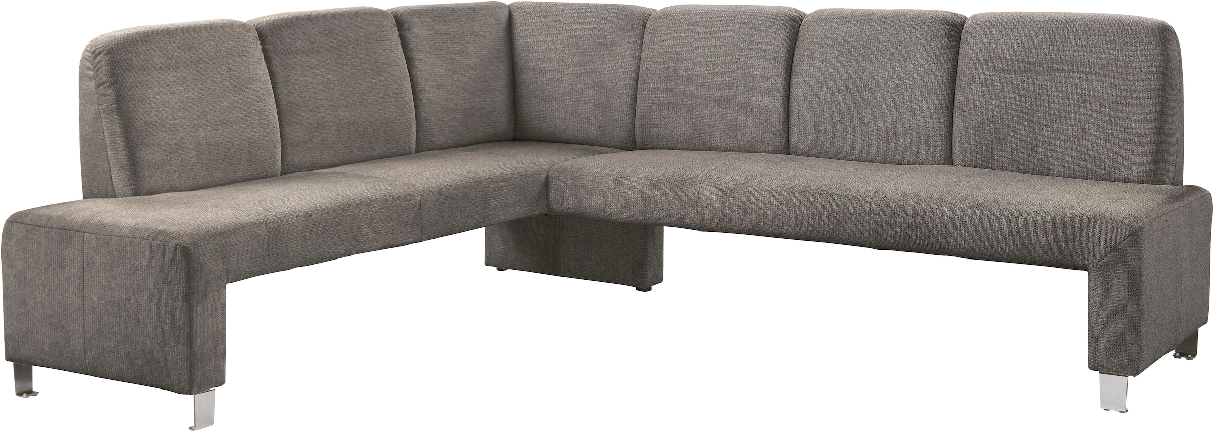 exxpo - sofa fashion Eckbank "Intenso, modern, 263/198 cm (B/T)" hohe Bodenfreiheit, frei im Raum stellbar, hoher Sitzkomfort