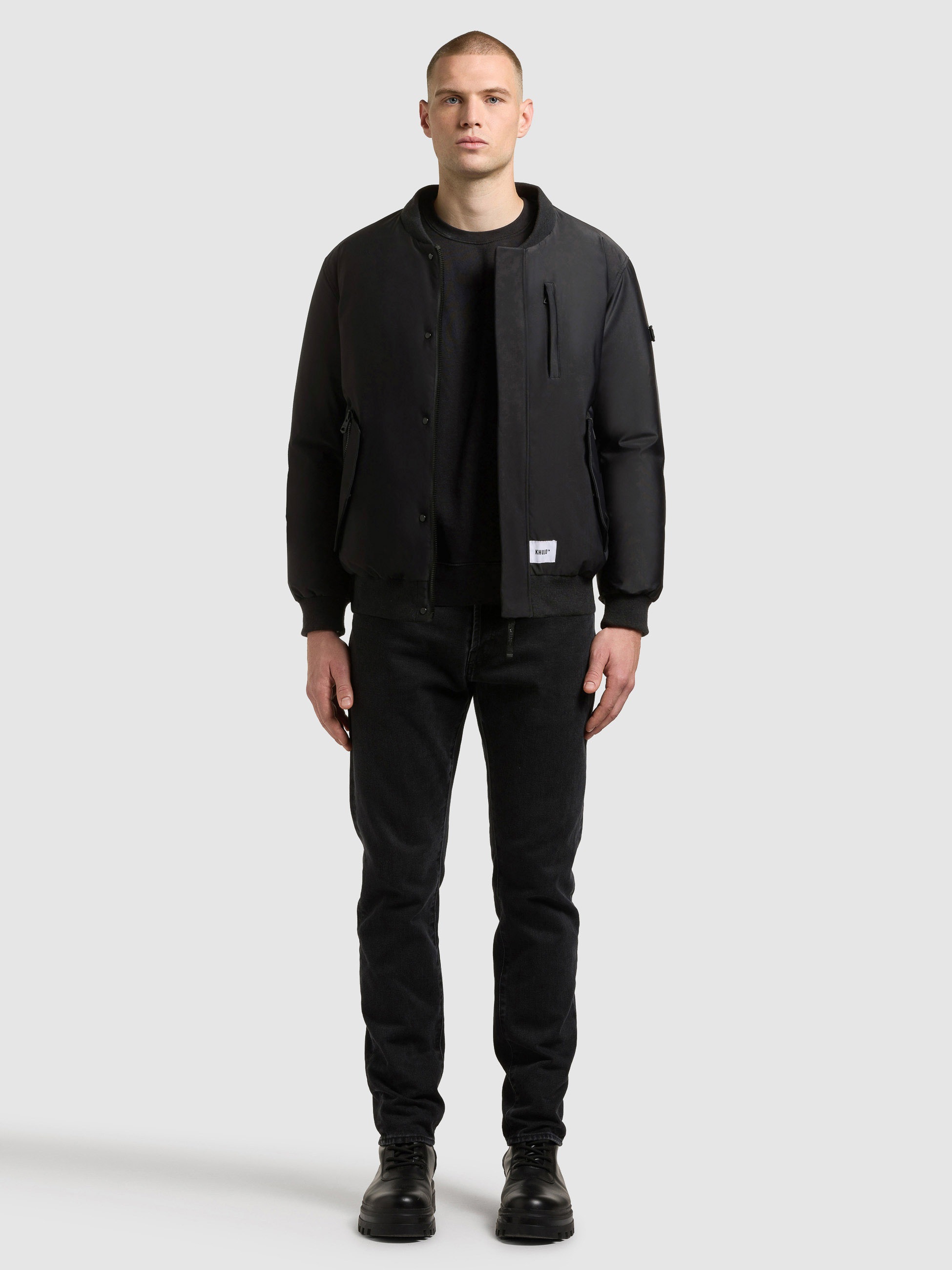 khujo Bomberjacke »CLEMAT« mit Kapuze