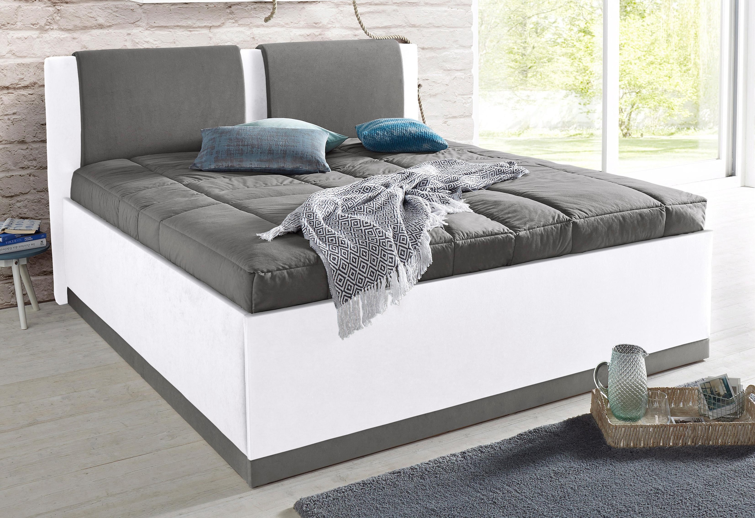 Westfalia Schlafkomfort Polsterbett, mit Bettkasten | kaufen Tagesdecke BAUR und