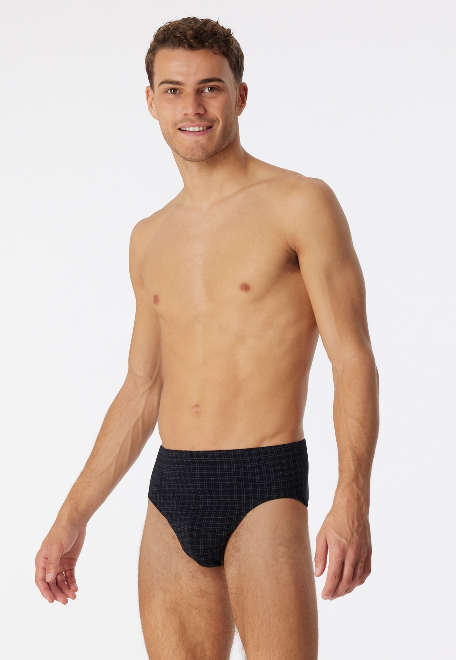 Thumbnail - Schiesser Minislip "Cotton Casual" ohne Eingriff, kariert