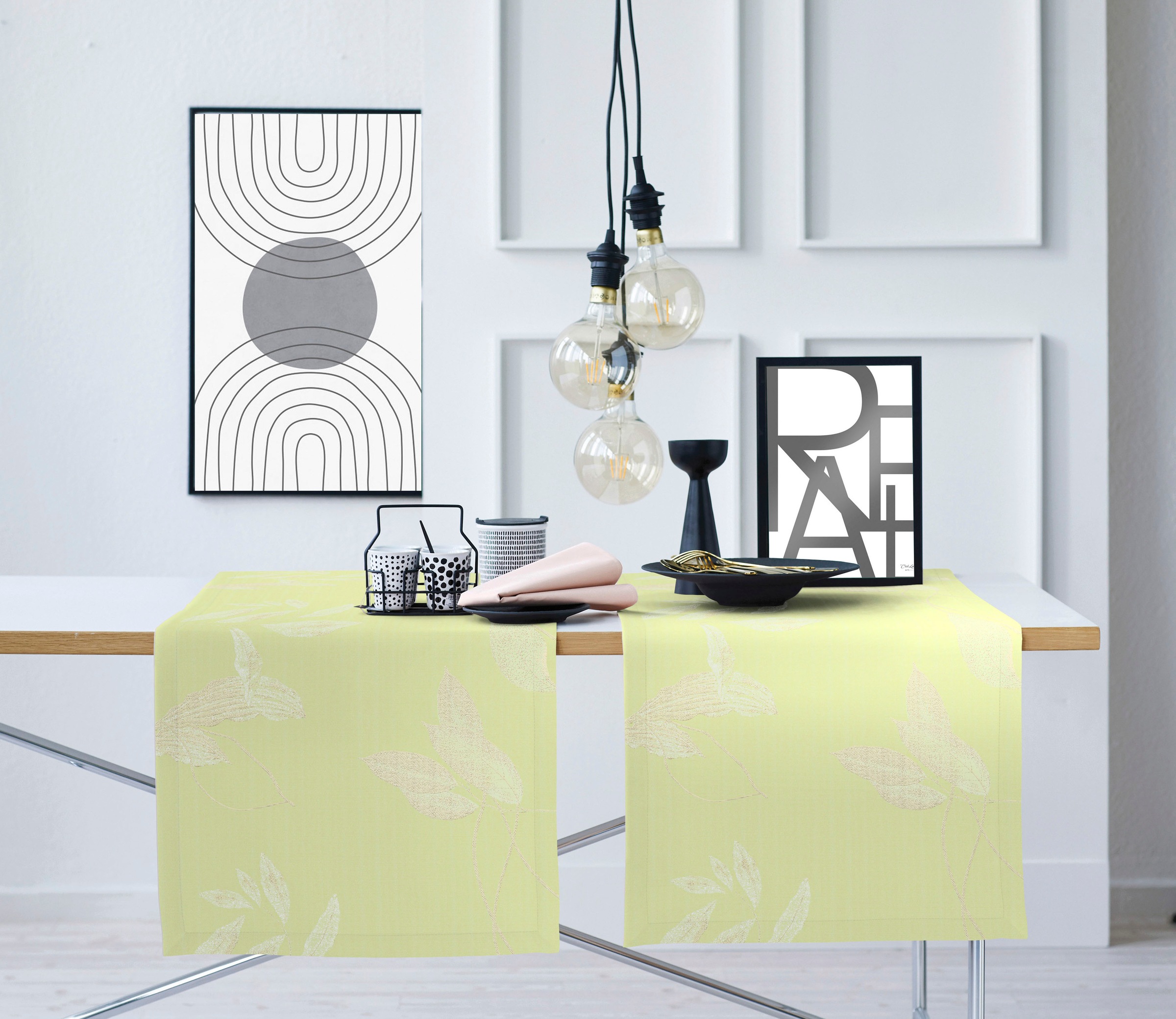 APELT Tischläufer "1602 LOFT STYLE" Jacquardgewebe