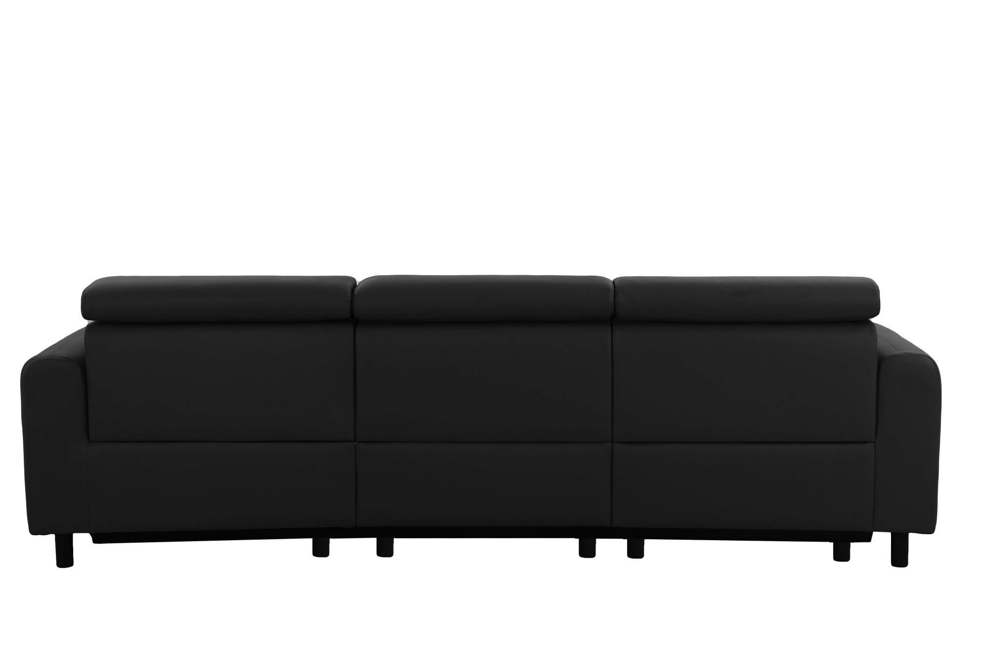 Home affaire Ecksofa »SKAANE Kunstleder, L-Form, 274 cm, manuelle u. elektrische Funktion,«, Kopfteilverstellung, Relax-und Liegefunktion, Federkernpolsterung