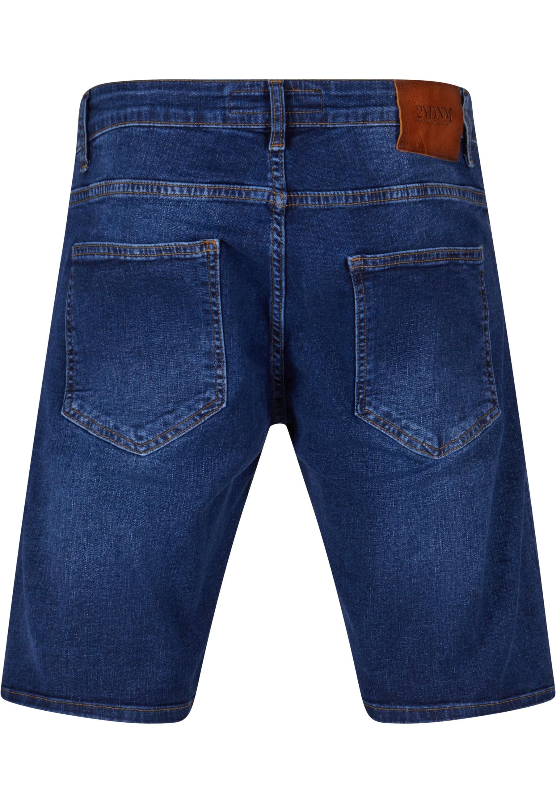 2Y Studios Stoffhose »2Y Studios Herren 2Y Basic Slim Fit Denim Shorts«, (1 tlg.)
