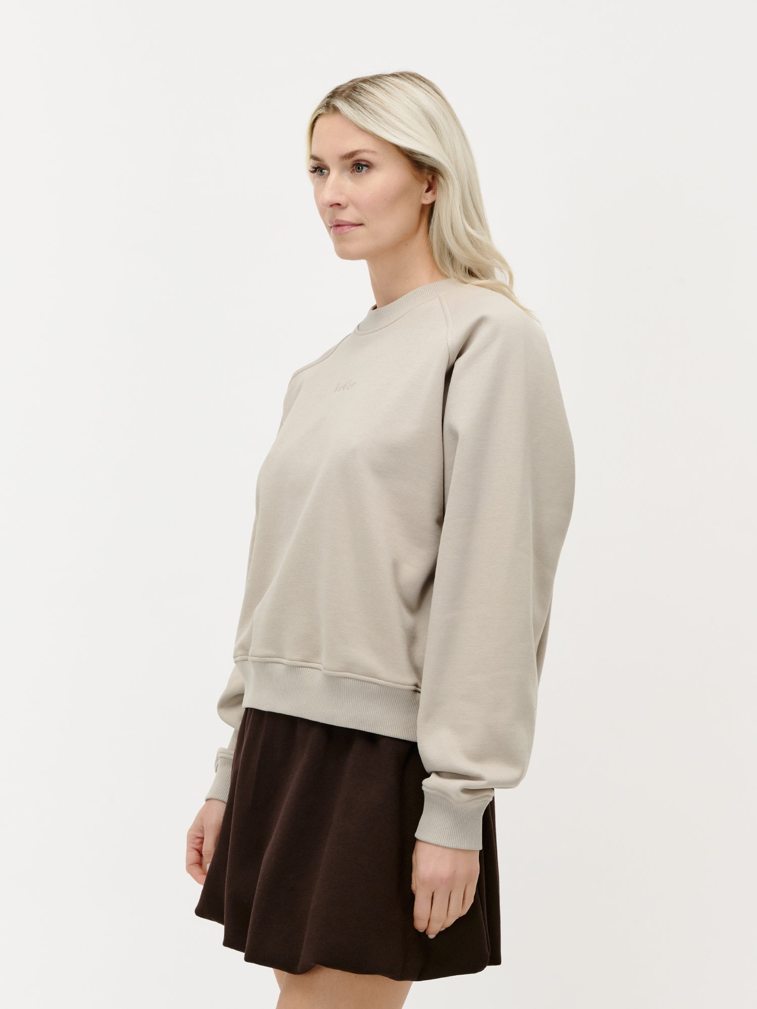 LeGer Melody Women's Sweatshirt Greige 42 4