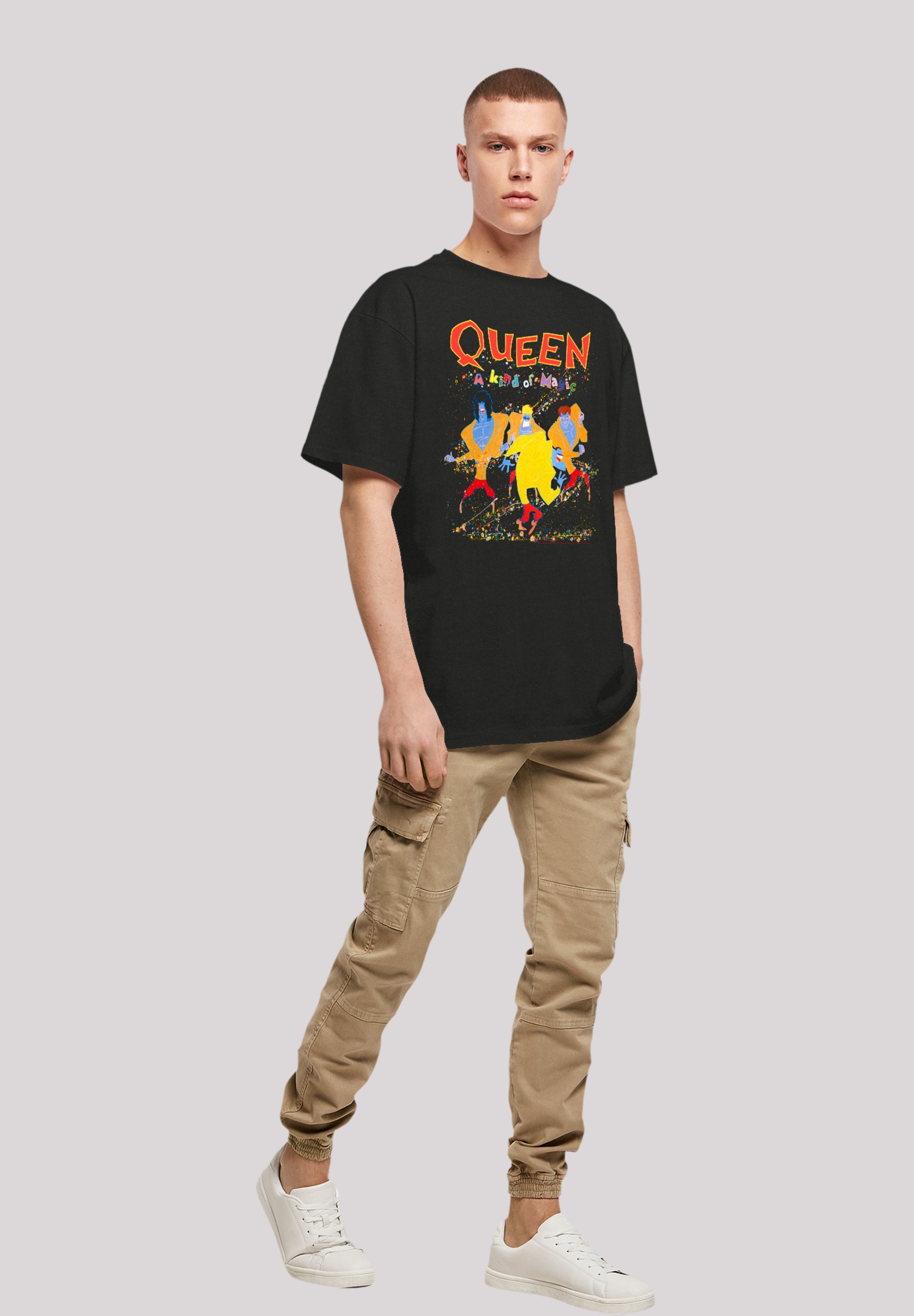 F4NT4STIC T-Shirt »Queen Rock Band A Kind Of Magic«, Premium Qualität