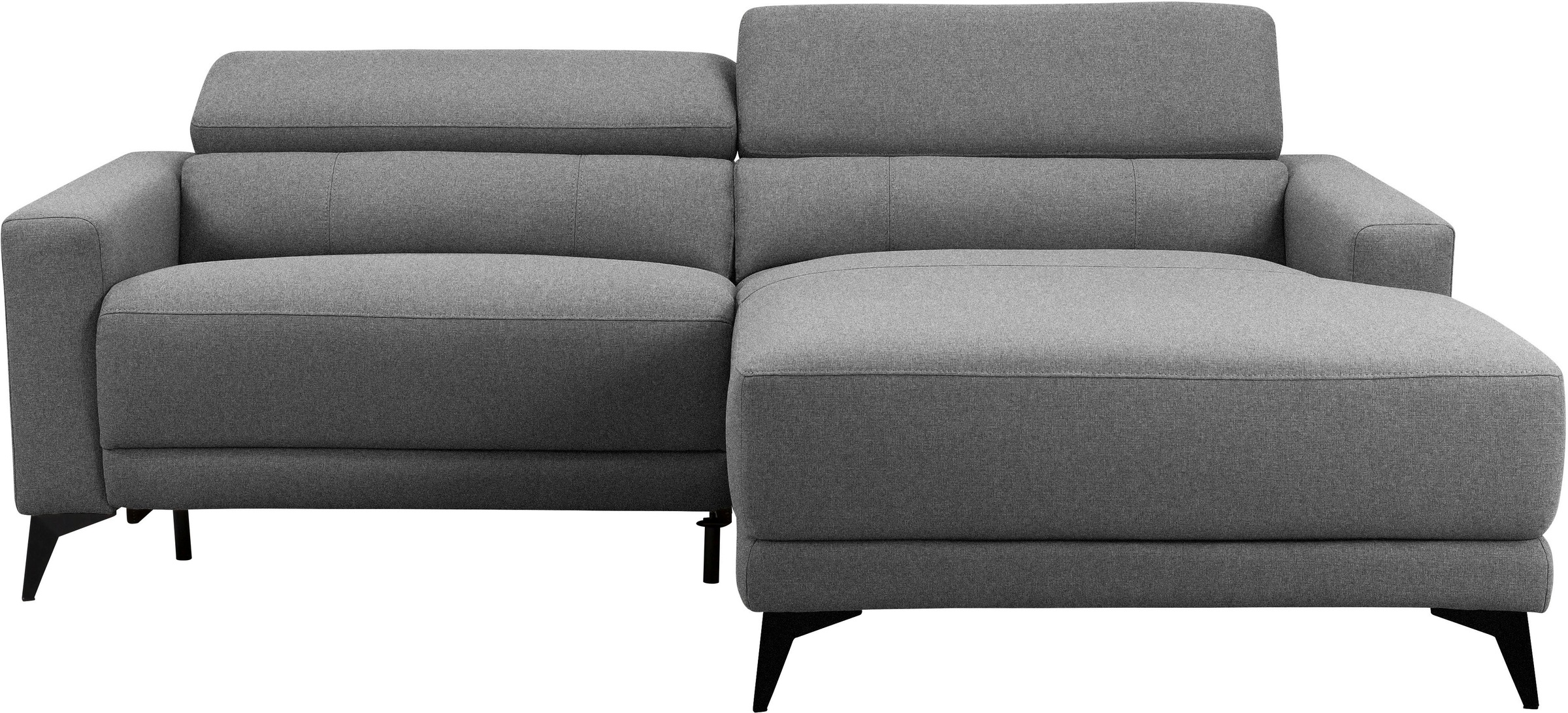 OTTO home Ecksofa "LEWII, L-Form, 213 cm - elektr. Relaxfunktion" mit USB A günstig online kaufen