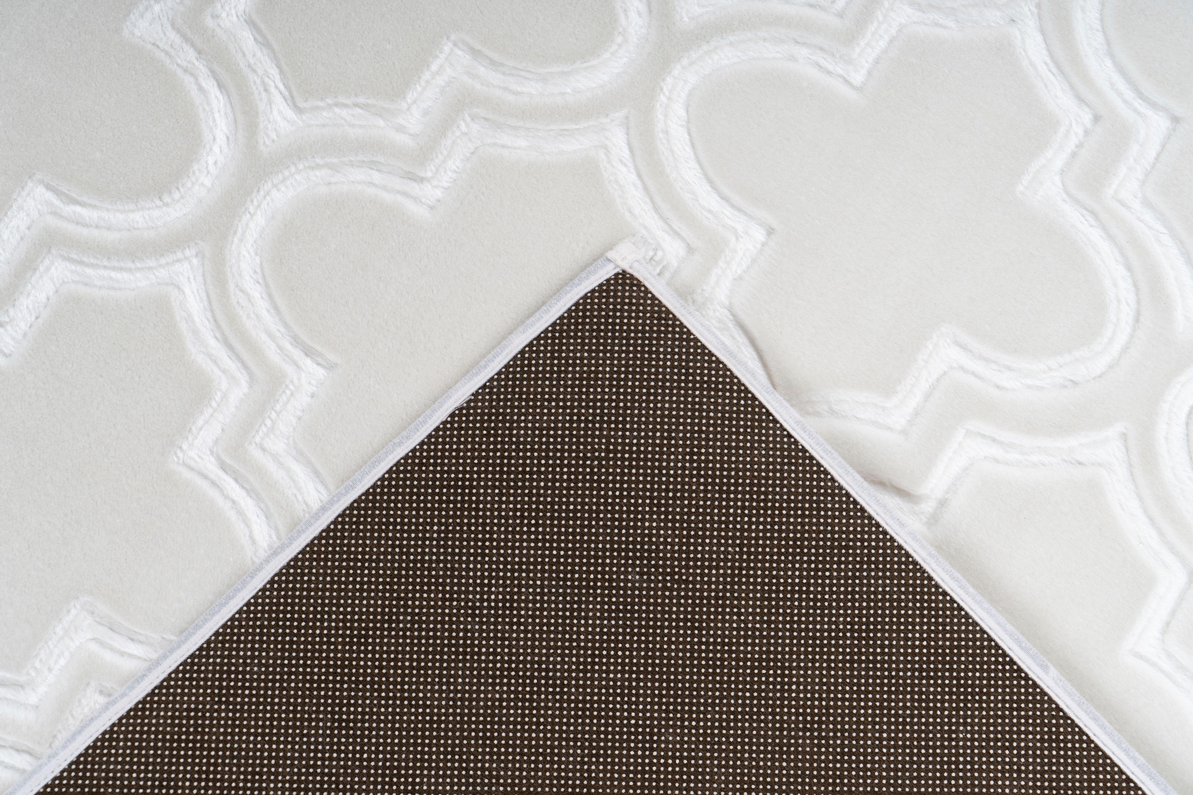 calo-deluxe Teppich »Latemar 200«, rechteckig, 7 mm Höhe, Hoch- Tief Struktur, Wohnzimmer
