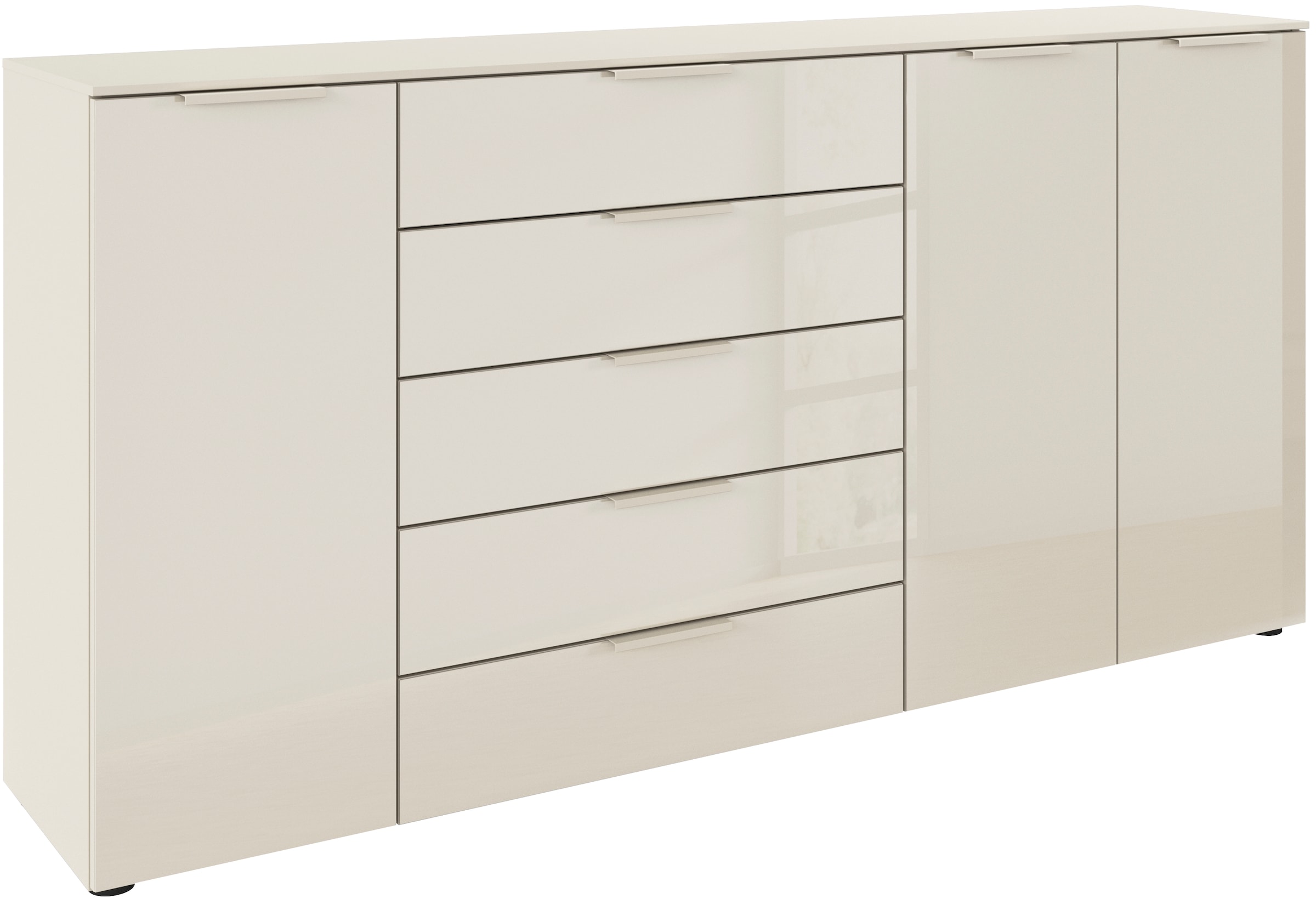 rauch Kombikommode "Kommode Türkommode Sideboard Kombikommode FLIPP mit Gla günstig online kaufen