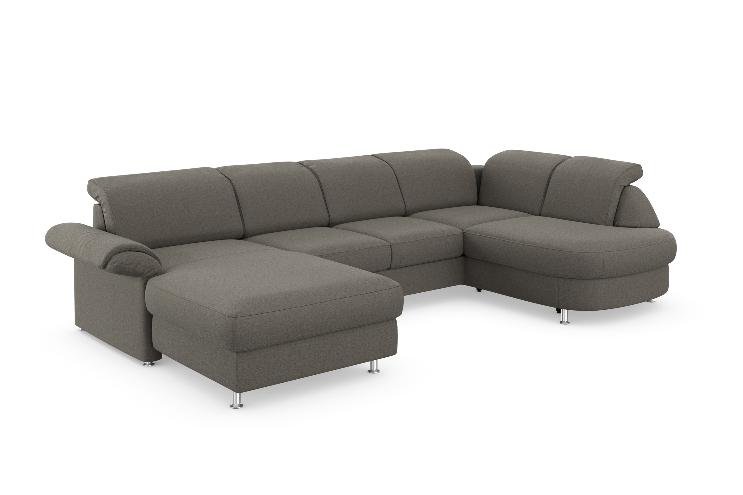 Thumbnail - sit&more Wohnlandschaft "Apulia U-Form" wahlweise Bettfunktion, Bettkasten und Kopf- und Armteilverstellung