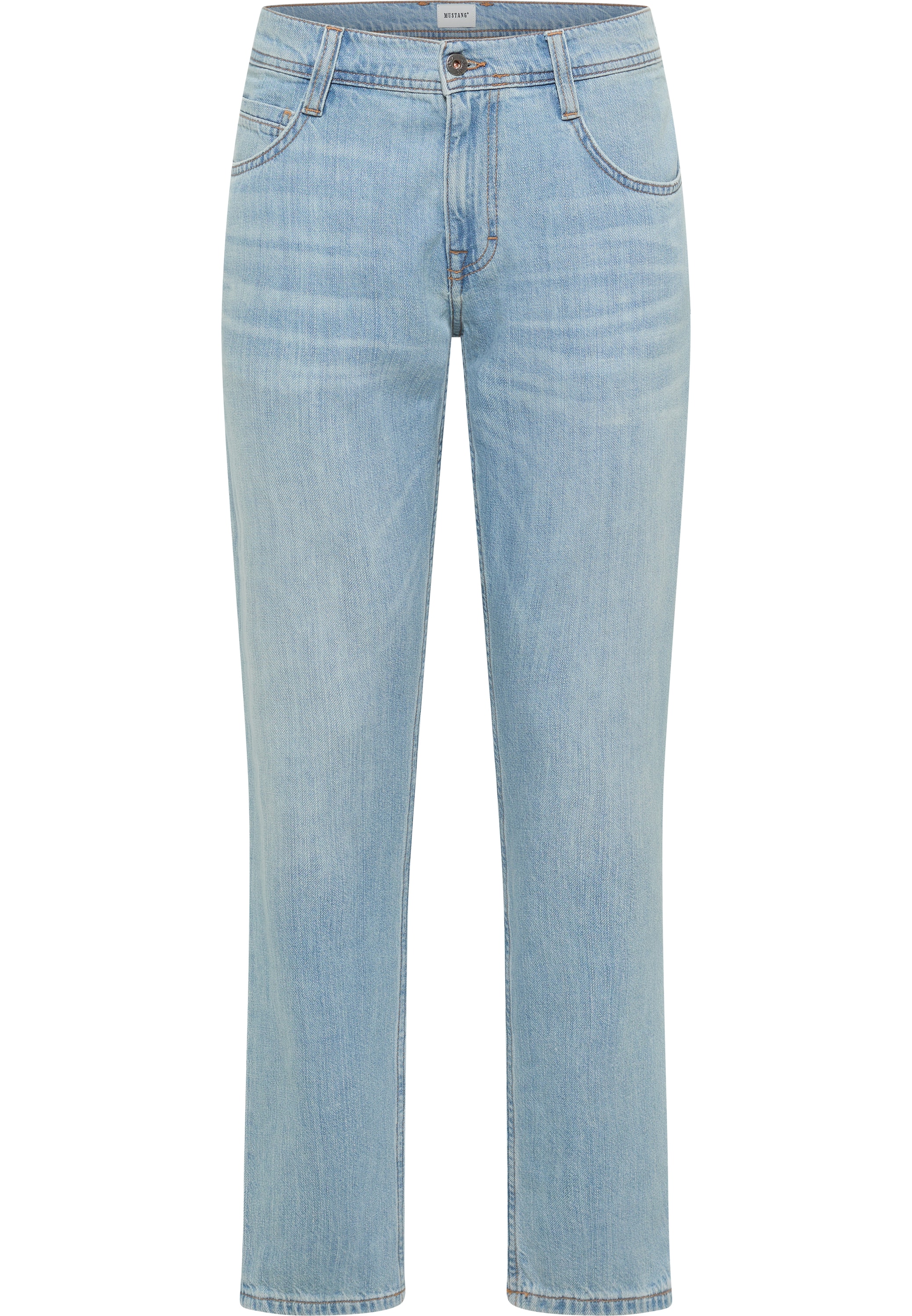 MUSTANG Straight-Jeans »Herren Style Denver Straight Linen«