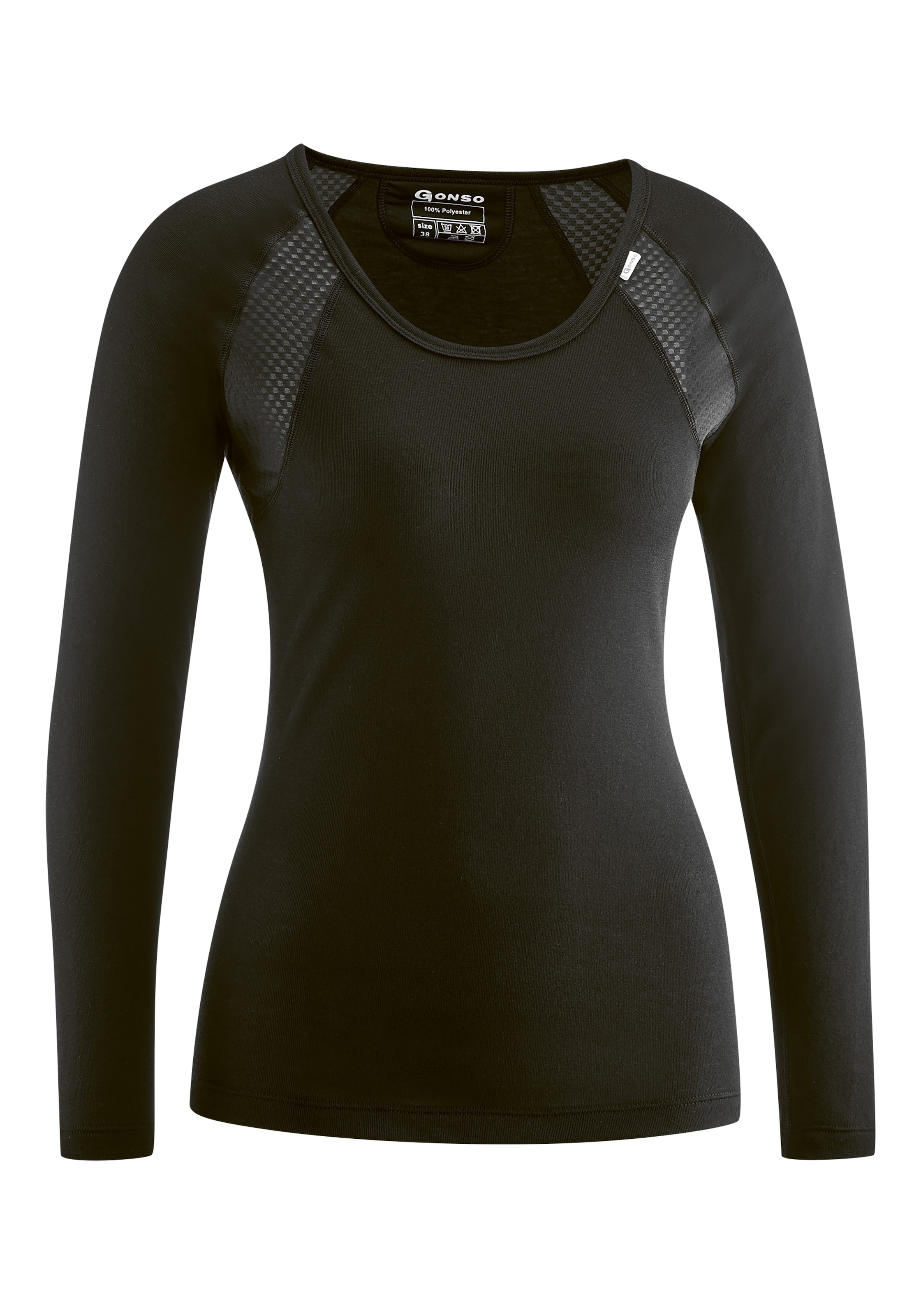 Gonso Funktionsshirt "Base Shirt Longsleeve Therm W", Damen Unterhemd langarm, Radunterhemd