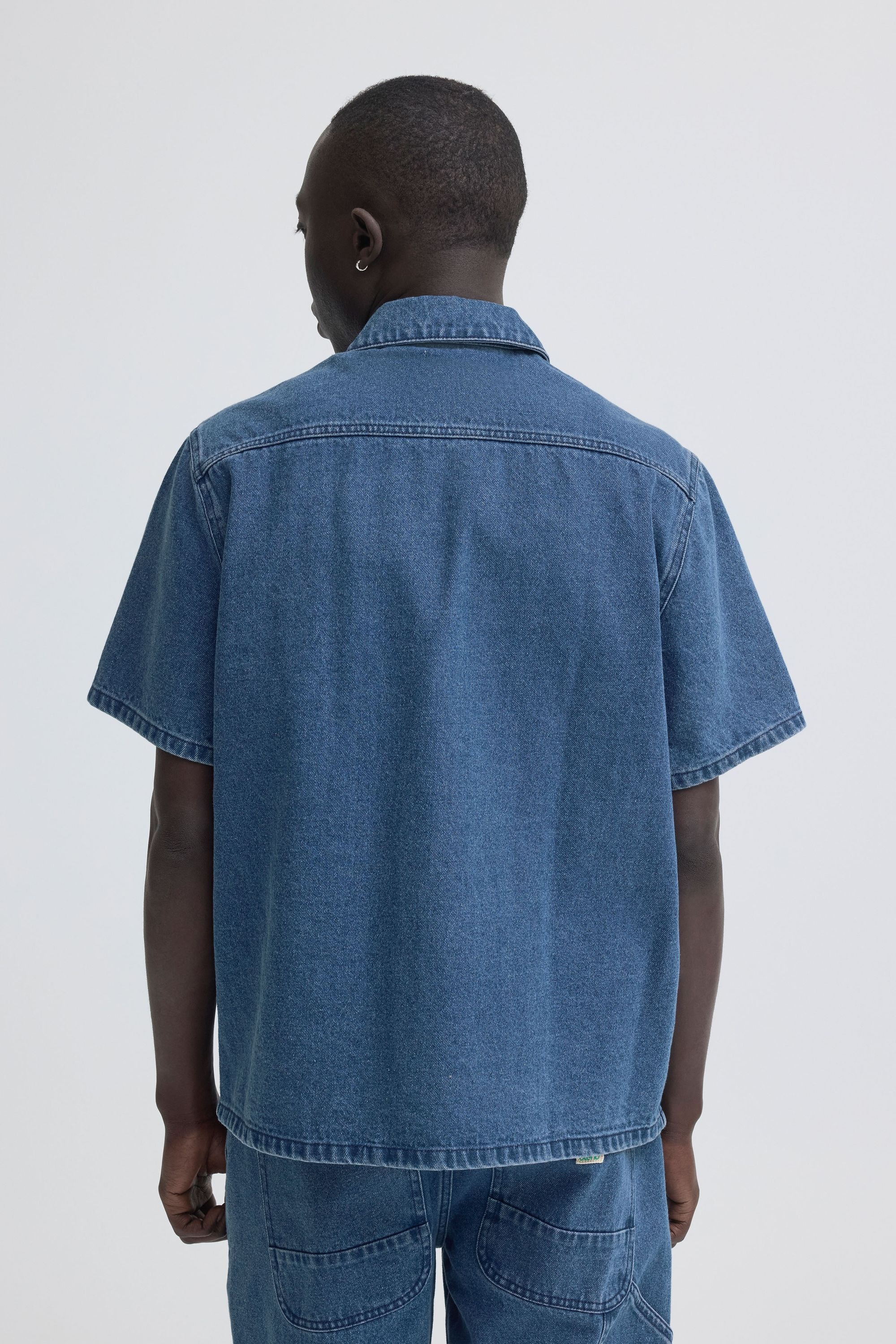 Blend Jeanshemd »Jeanshemd BHIgs Overshirt Workwear«