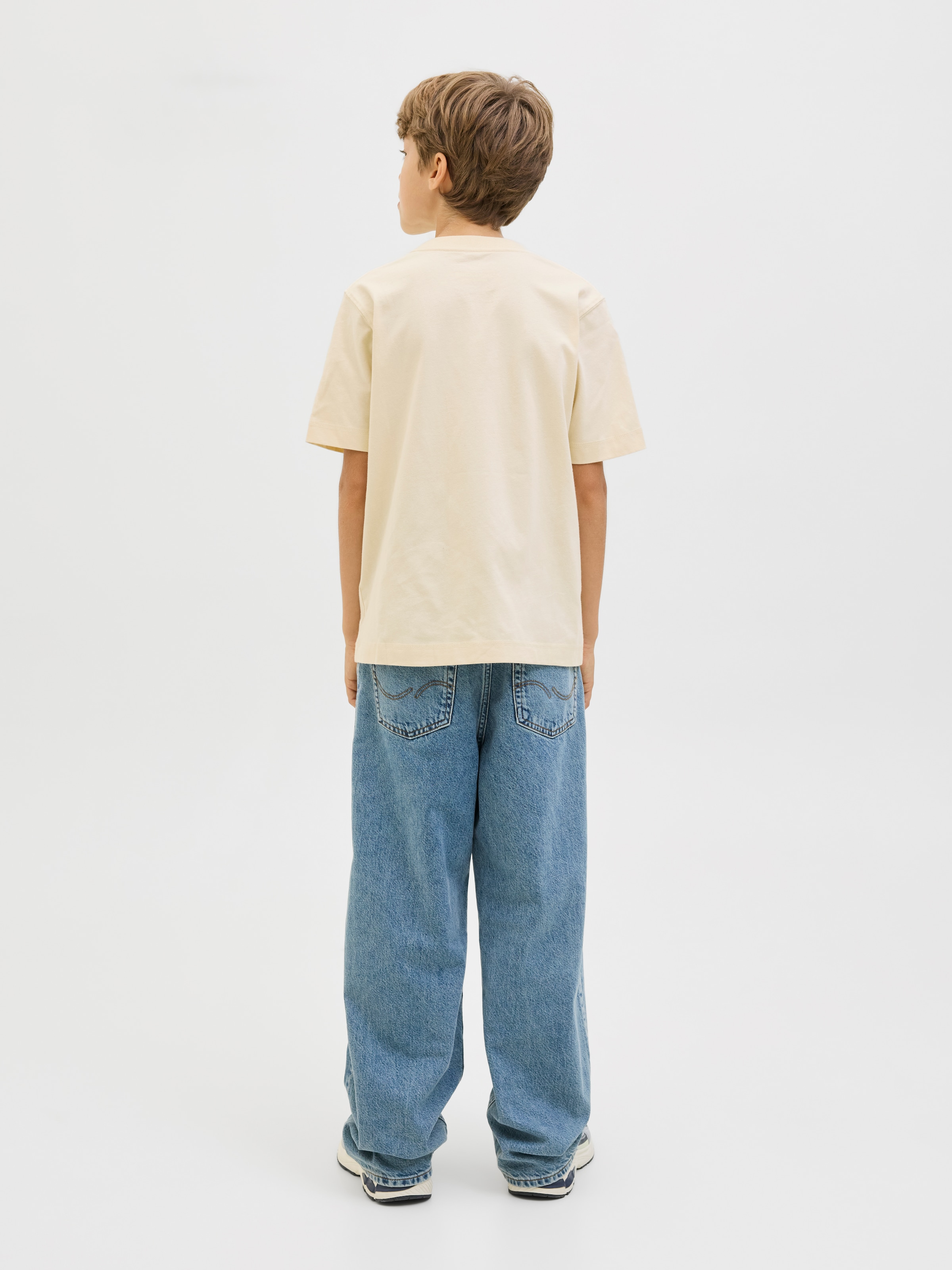 Jack & Jones Junior T-Shirt »JORNORREBRO EMB TEE SS CN NOOS JNR«