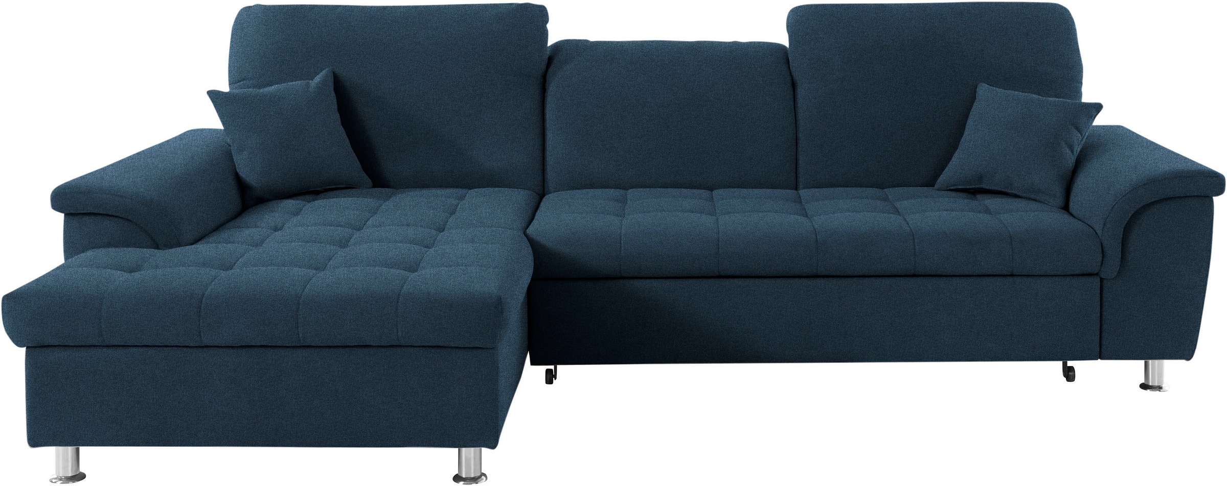DOMO collection Ecksofa »Franzi L-Form«, wahlweise mit Kopfteilverstellung (dann Tiefe: 170 cm)