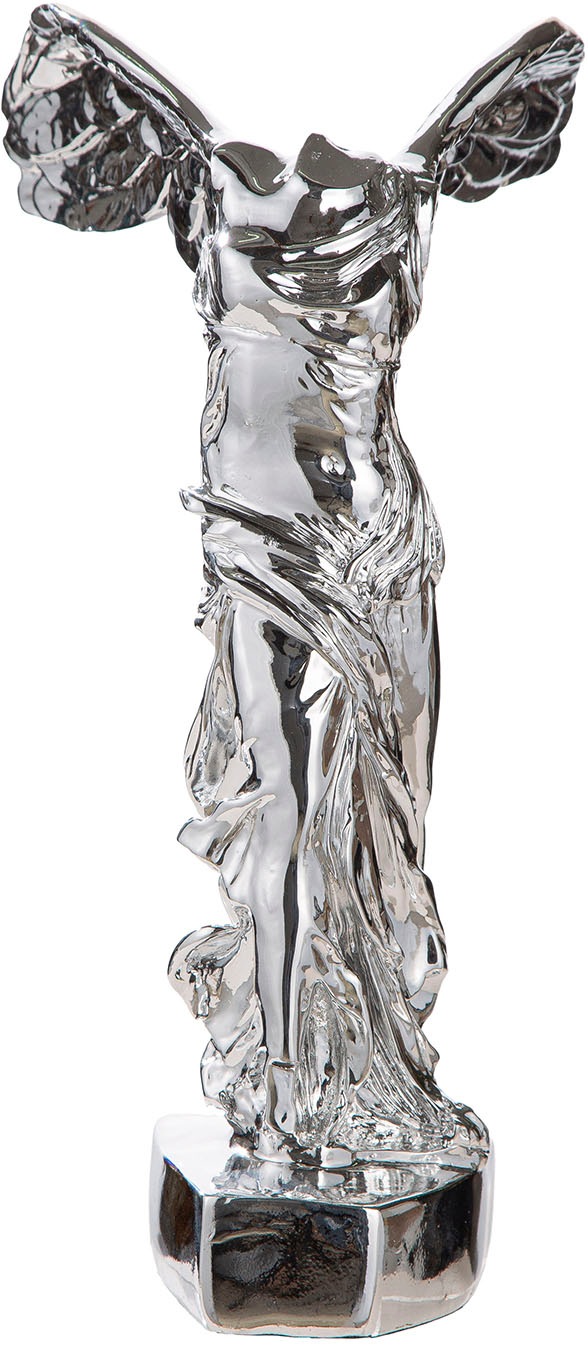 GILDE Dekofigur »Skulptur Engel David silberfarben H. 33 cm«