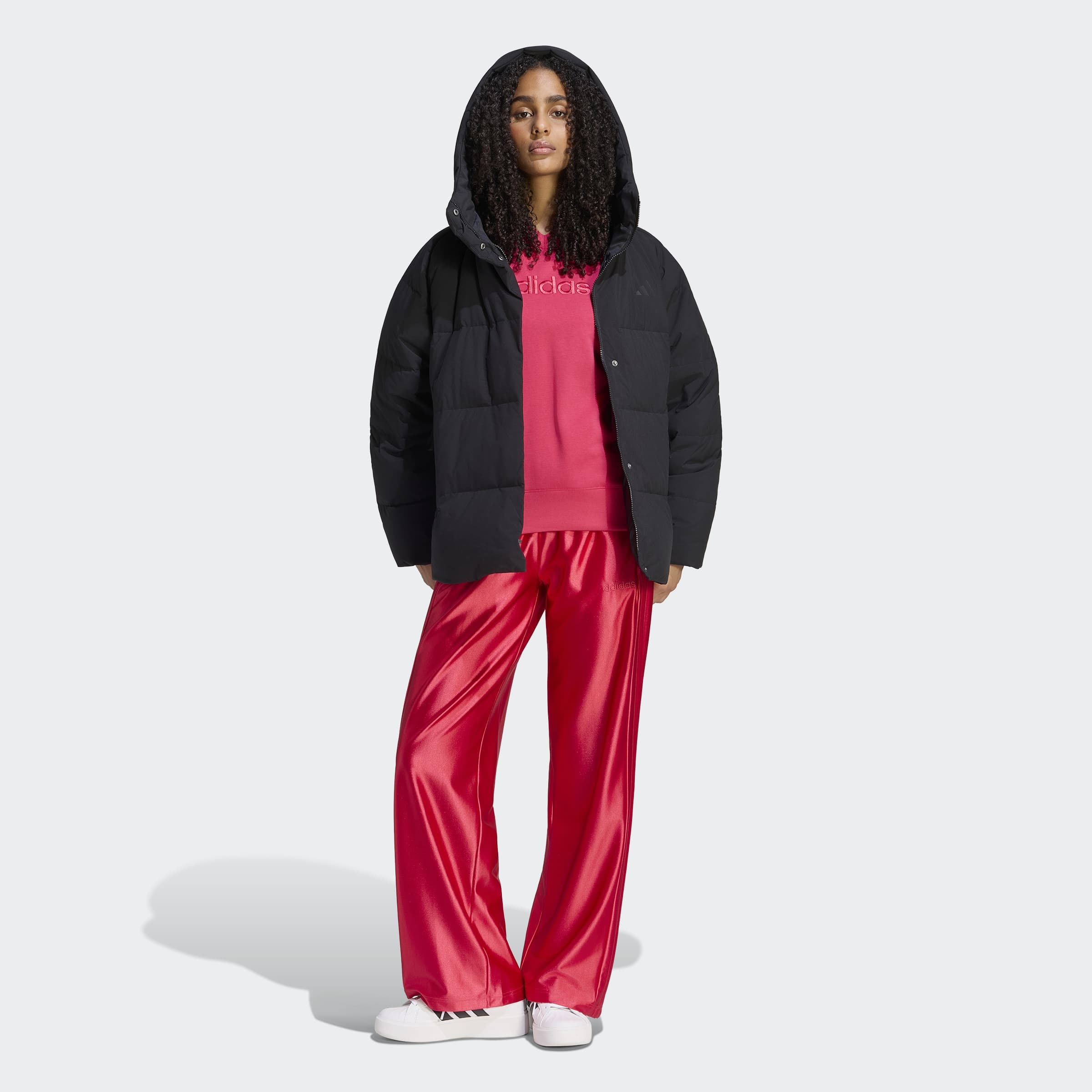 adidas Sportswear Outdoorjacke »HELIONIC PUFFER, KAPUZE«