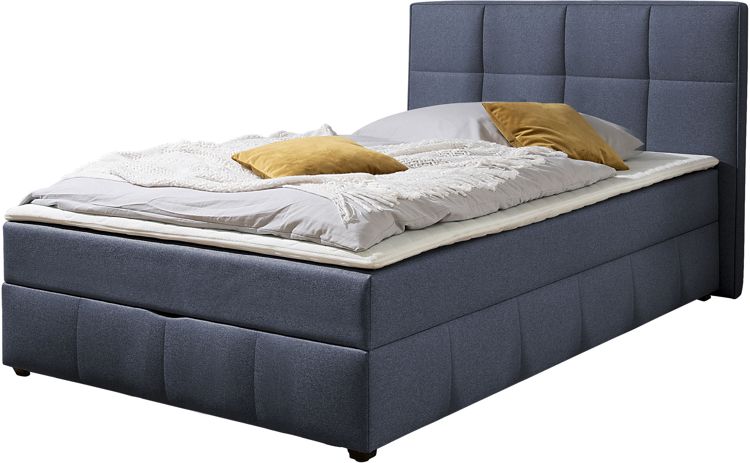 Home affaire Boxbett "Niemes inkl. Bettkasten und Topper, auch in Überlänge erhältlich" Boxbett mit Bettkasten, inkl. Topper