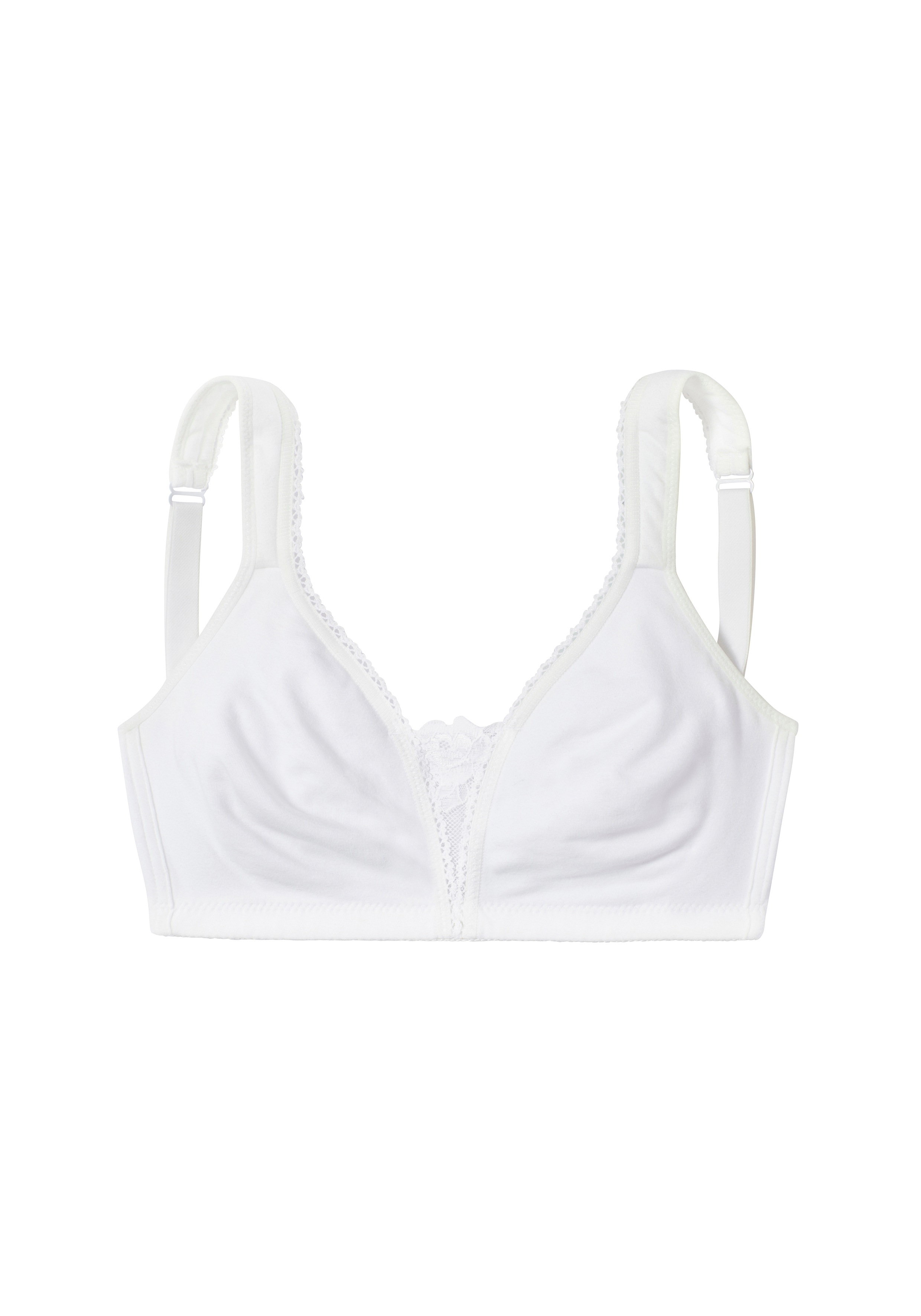 Thumbnail - petite fleur Soft-BH Packung, 2 Stück, ohne Bügel mit Spitzen-Details
