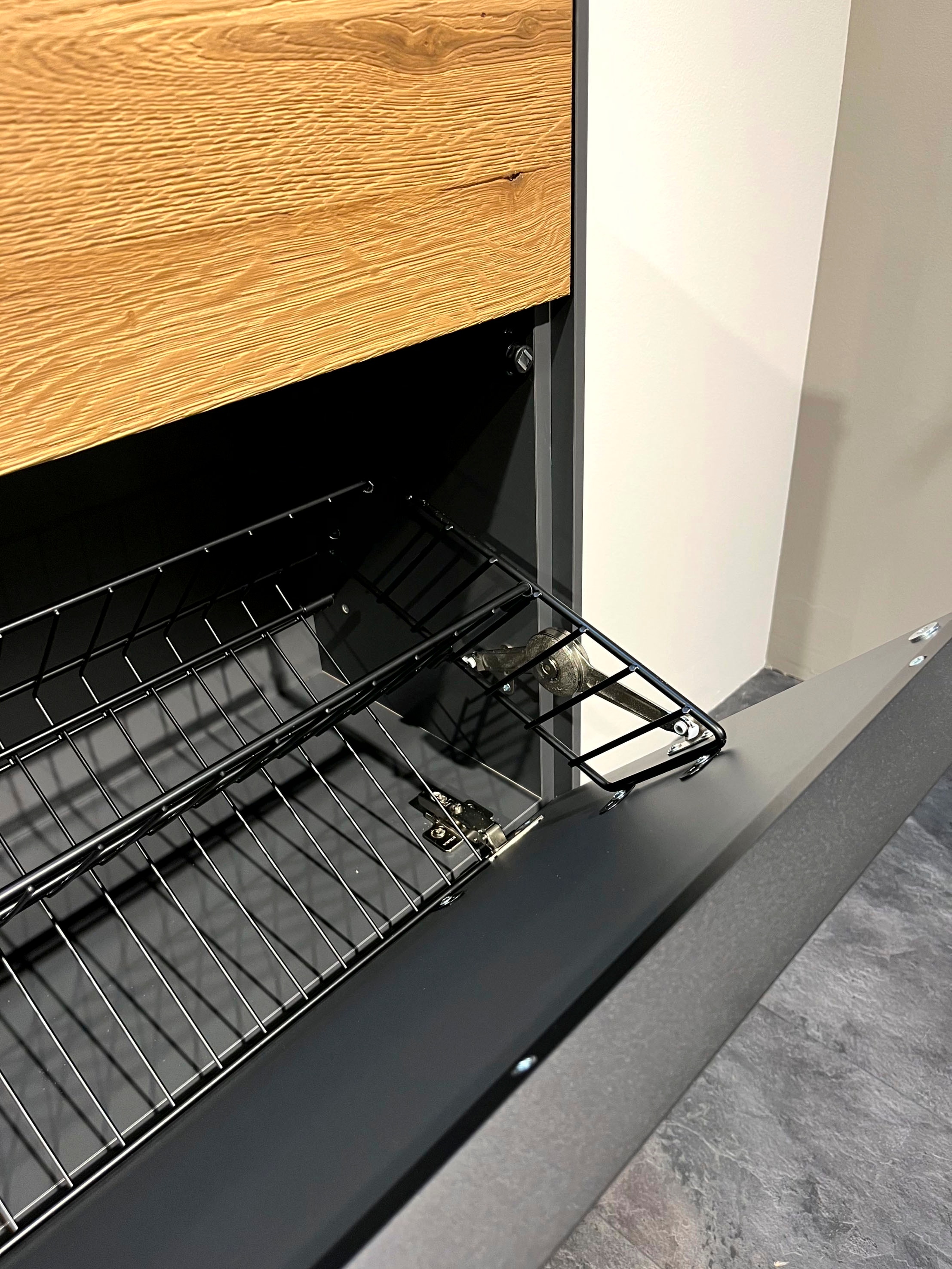 Mäusbacher Schuhschrank »Nova Garderobe« inkl. Metallschuhkörbe und  Griffbeleuchtung BHT 107 x 110 x 32 cm