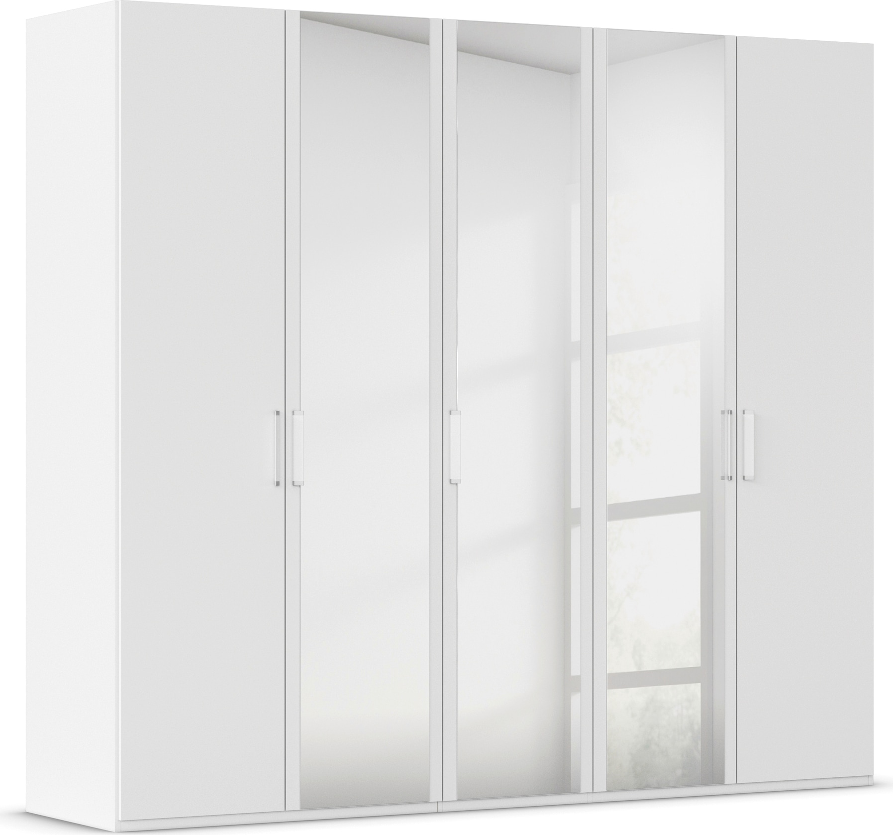 rauch Drehtürenschrank "Kleiderschrank Schrank Garderobe Schlafzimmerschrank EVELYN" in 2 Höhen 197 oder 210 cm erhältlich, inkl. SOFT-CLOSE-FUNKTION, in elegantem Stil, viel Stauraum 3 Breiten und 2 Höhen MADE IN GERMANY