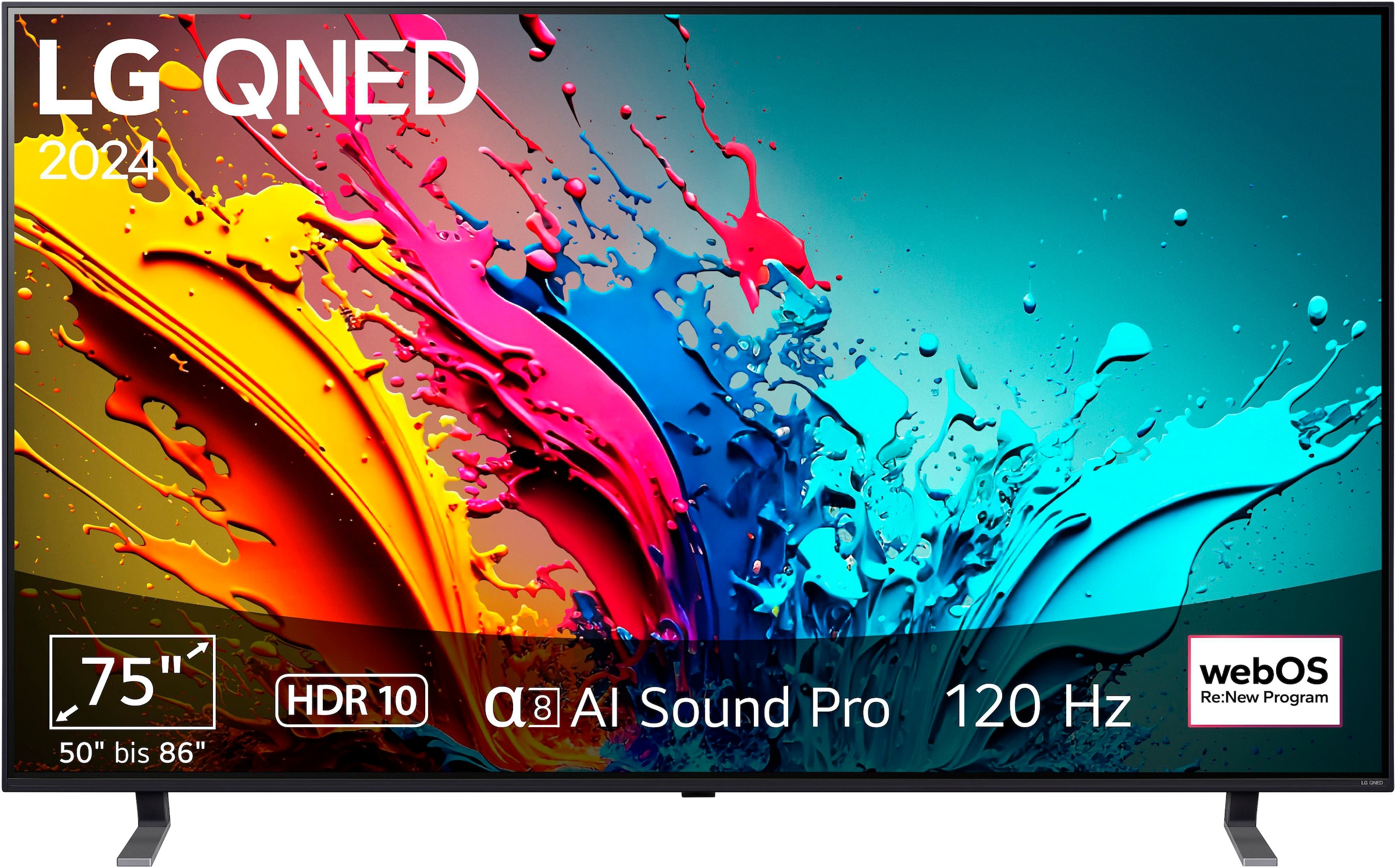 QNED-Fernseher, 189 cm/75 Zoll, 4K Ultra HD, Smart-TV