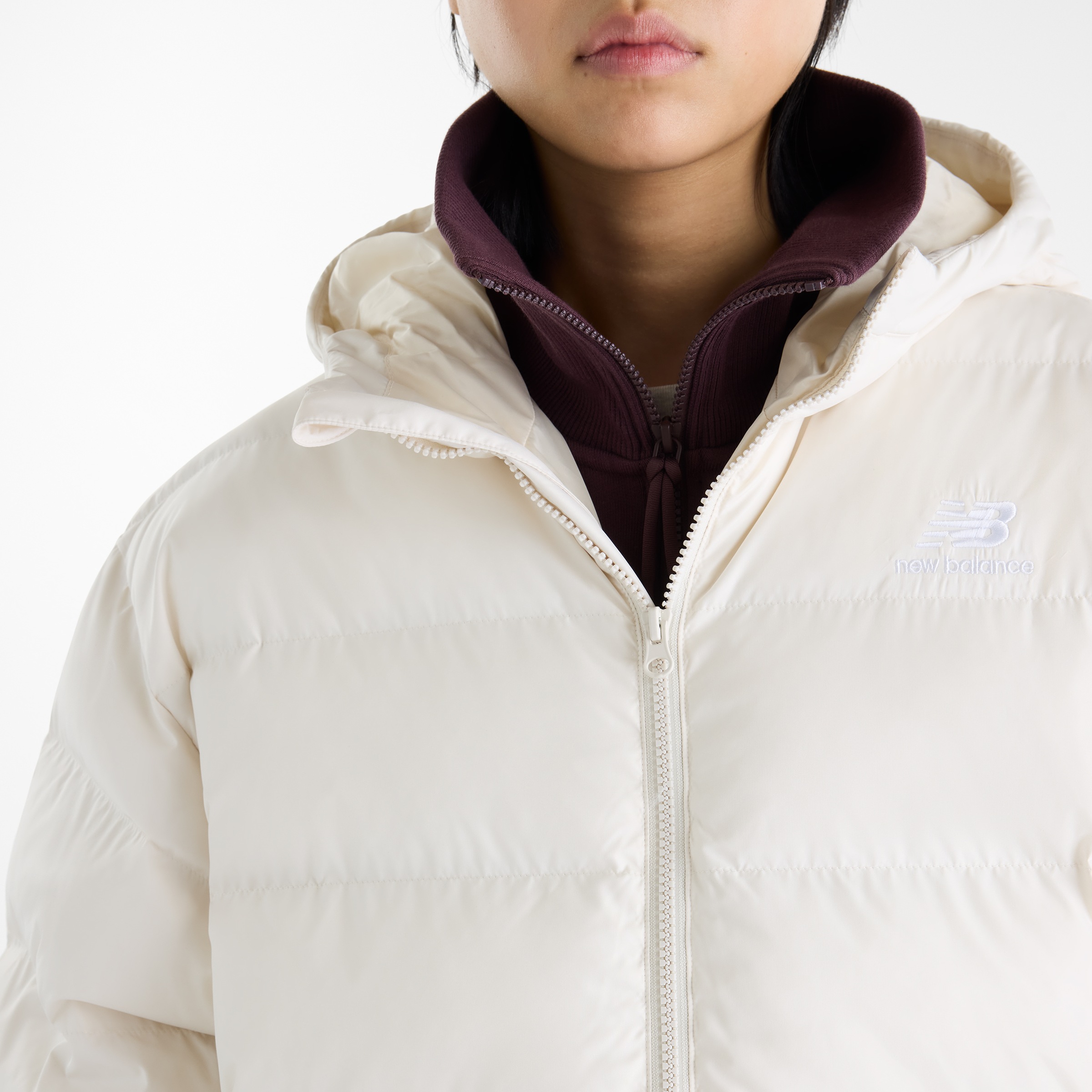 New Balance Steppjacke »BOSTON LONG  PUFFER JACKET« mit markantem Steppdesign, für Sportmode und Freizeit geeignet