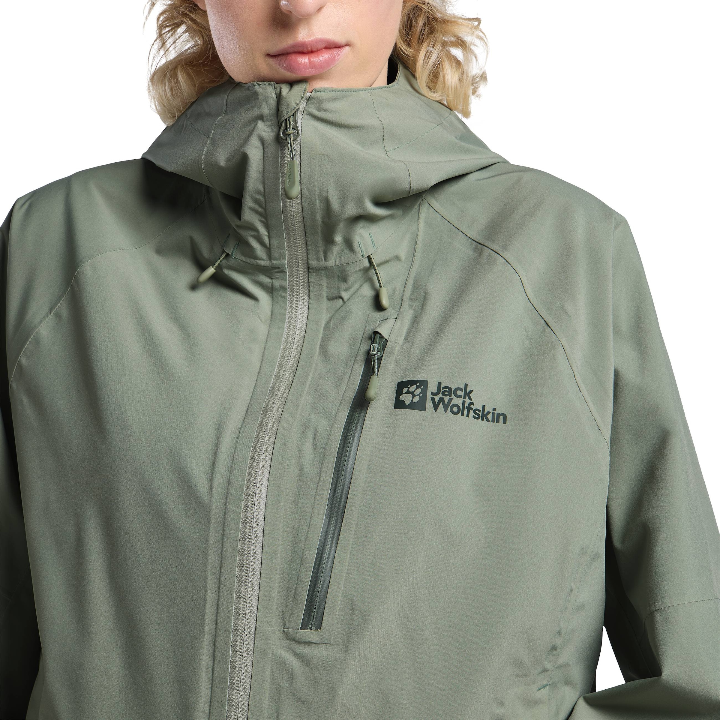 Jack Wolfskin Funktionsjacke »EAGLE PEAK 2L JKT W«, mit Kapuze