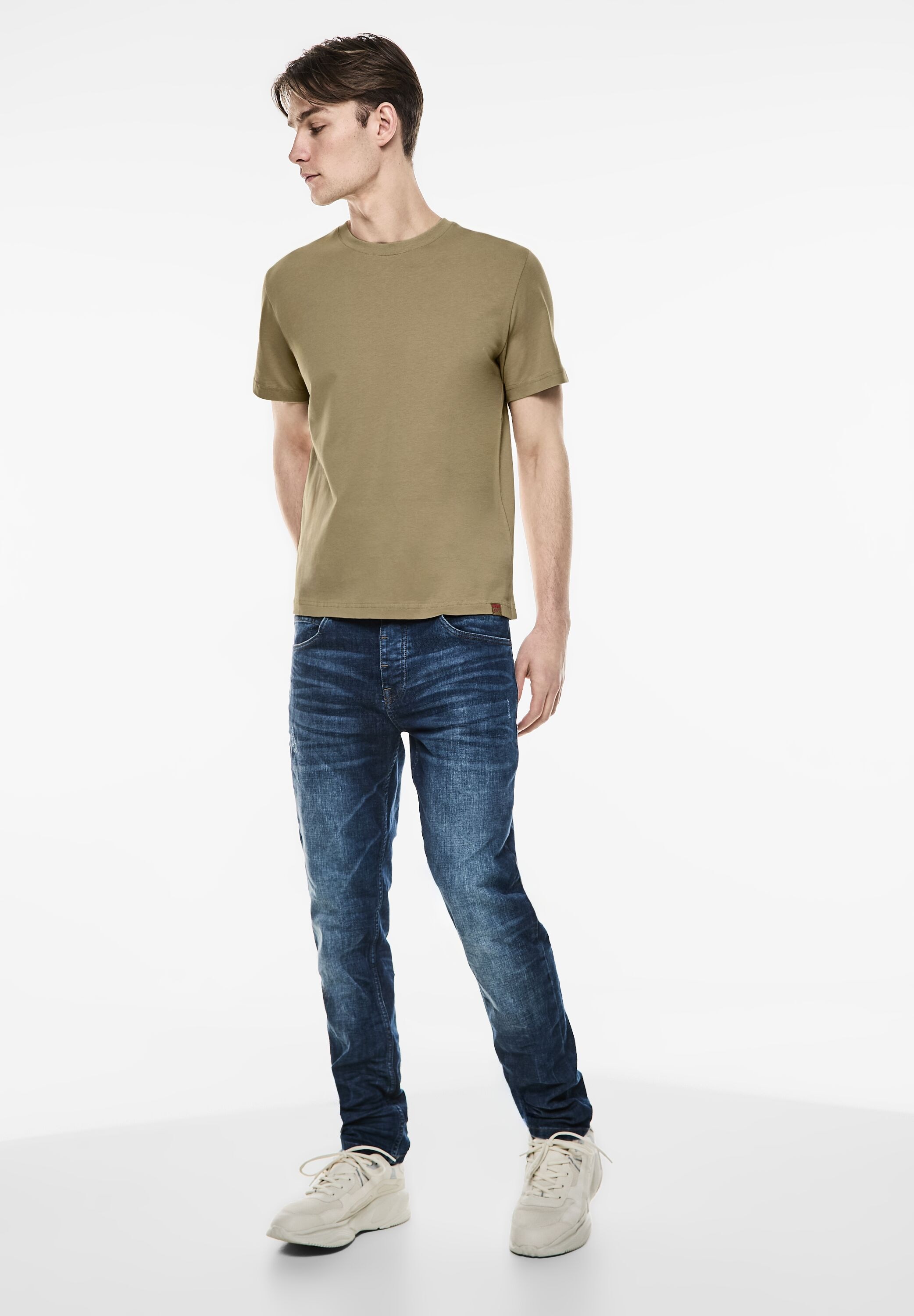 STREET ONE MEN T-Shirt, Rundhalsausschnitt