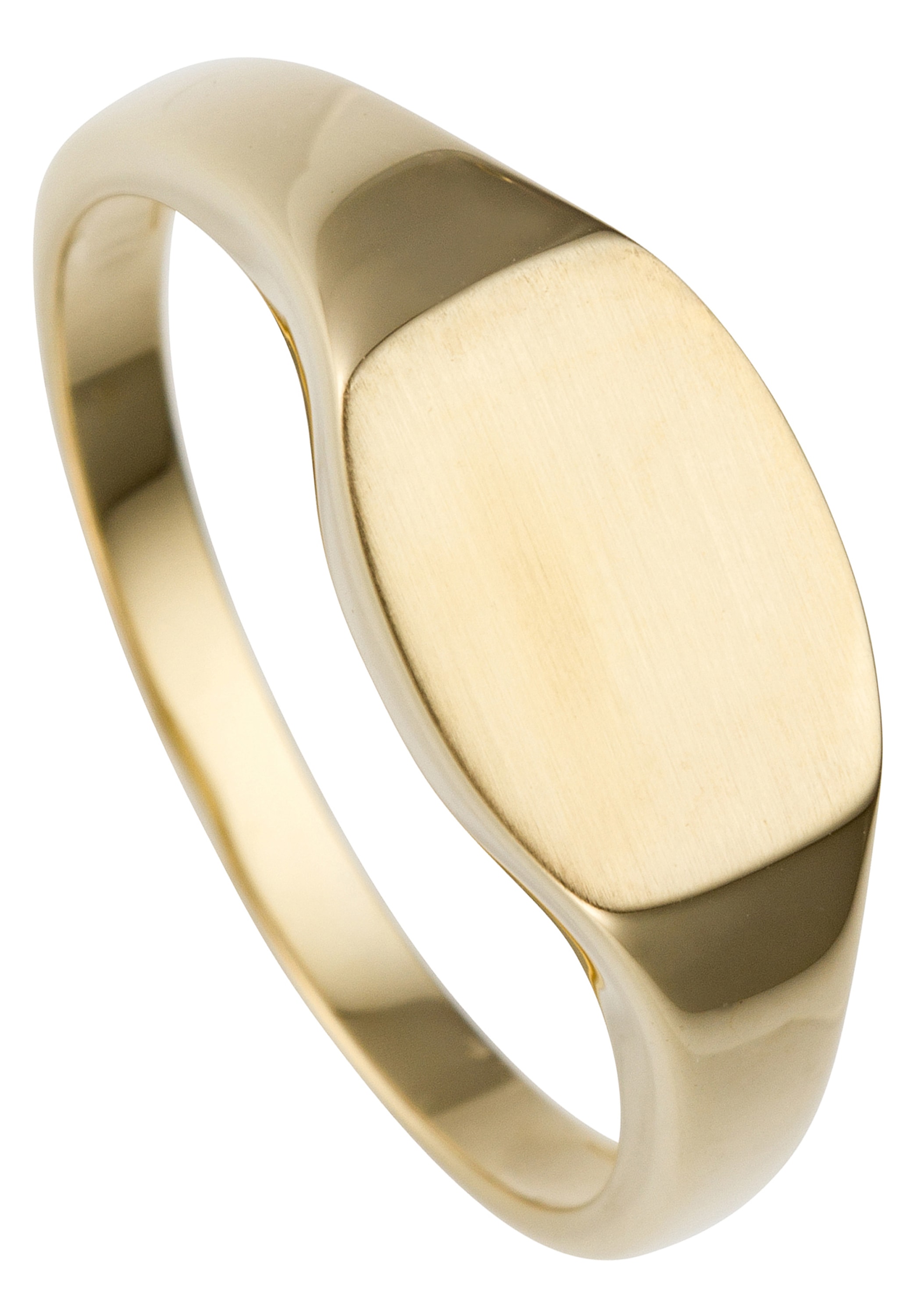 Goldring »Mattierter Ring«, 585 Gold