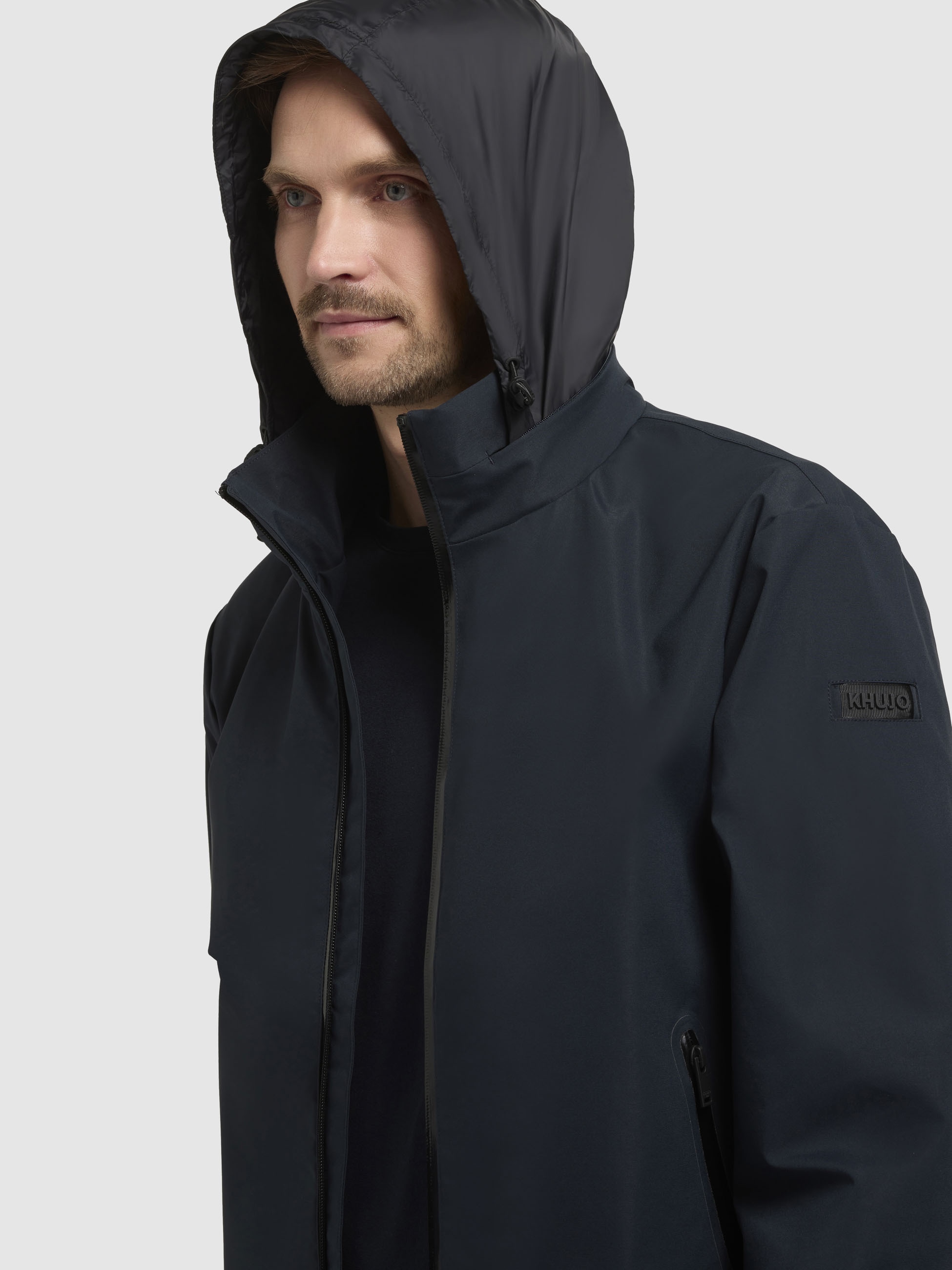 khujo Anorak »KAYO«, mit Kapuze