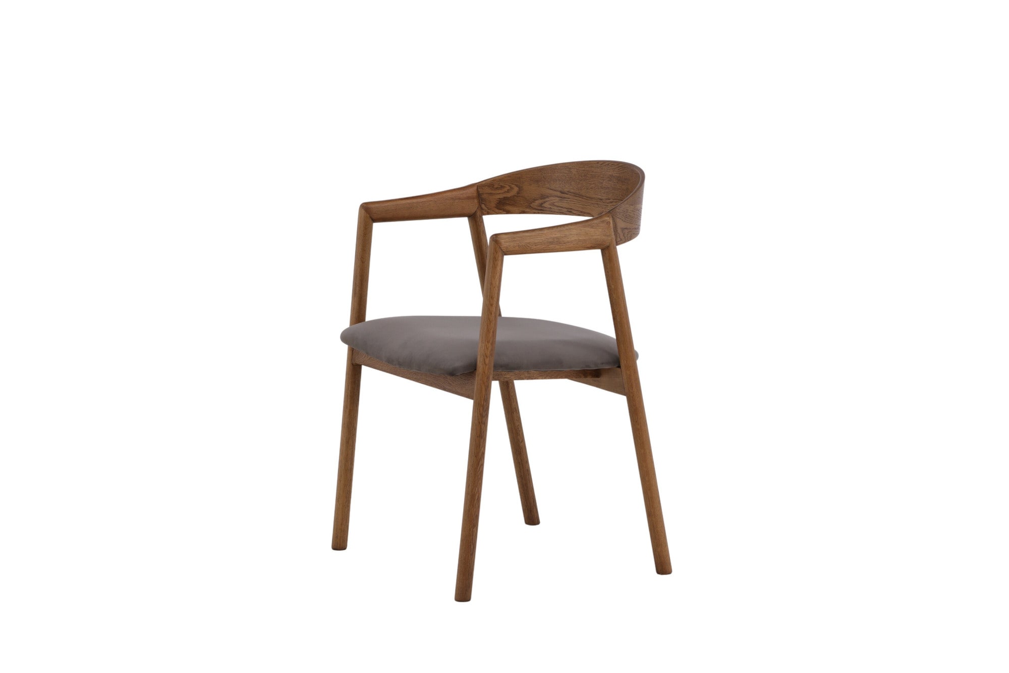 Venture Home Esszimmerstuhl »Långön, 2er-Set Esszimmerstühle aus Massivholz mit Armlehnen, 150 kg« () Holzstuhl, Eschenholz, gepolsterter Sitz, robust, skandinavisch