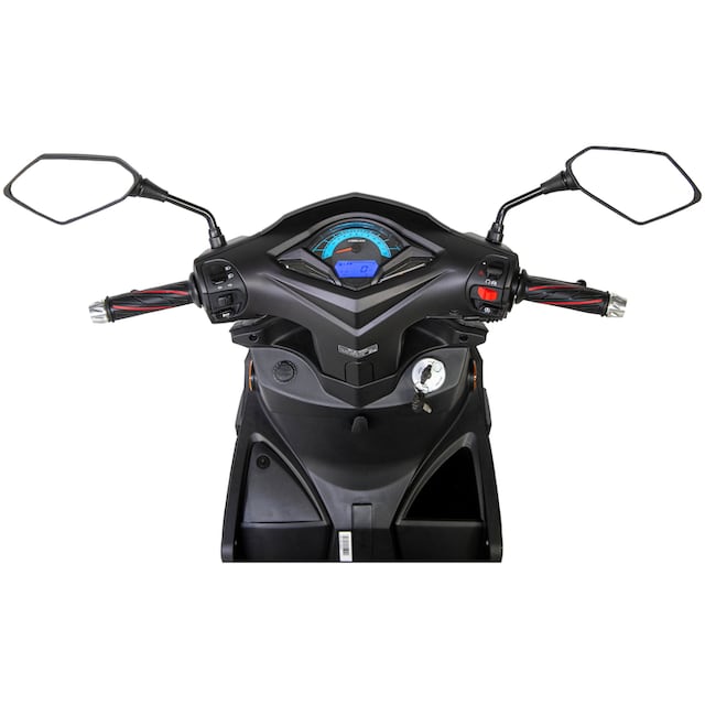 GT UNION Motorroller »Striker«, 125 cm³, 85 km/h, Euro 5, 8,84 PS, (Set), mit  Topcase auf Rechnung kaufen | BAUR