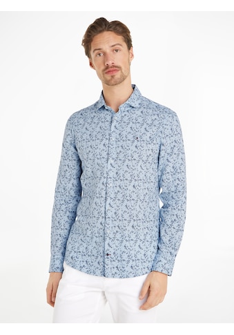 Langarmhemd »CL W-CO/LI DITSY FLOWER SF SHIRT«, mit floralem Print