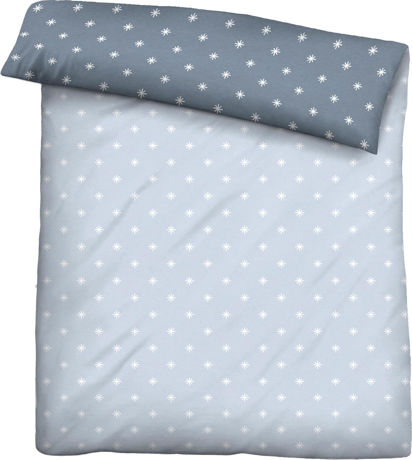 Biberna Wendebettbezug "Mix & Match in Größe 135x200 oder 155x220 cm" Bettb günstig online kaufen