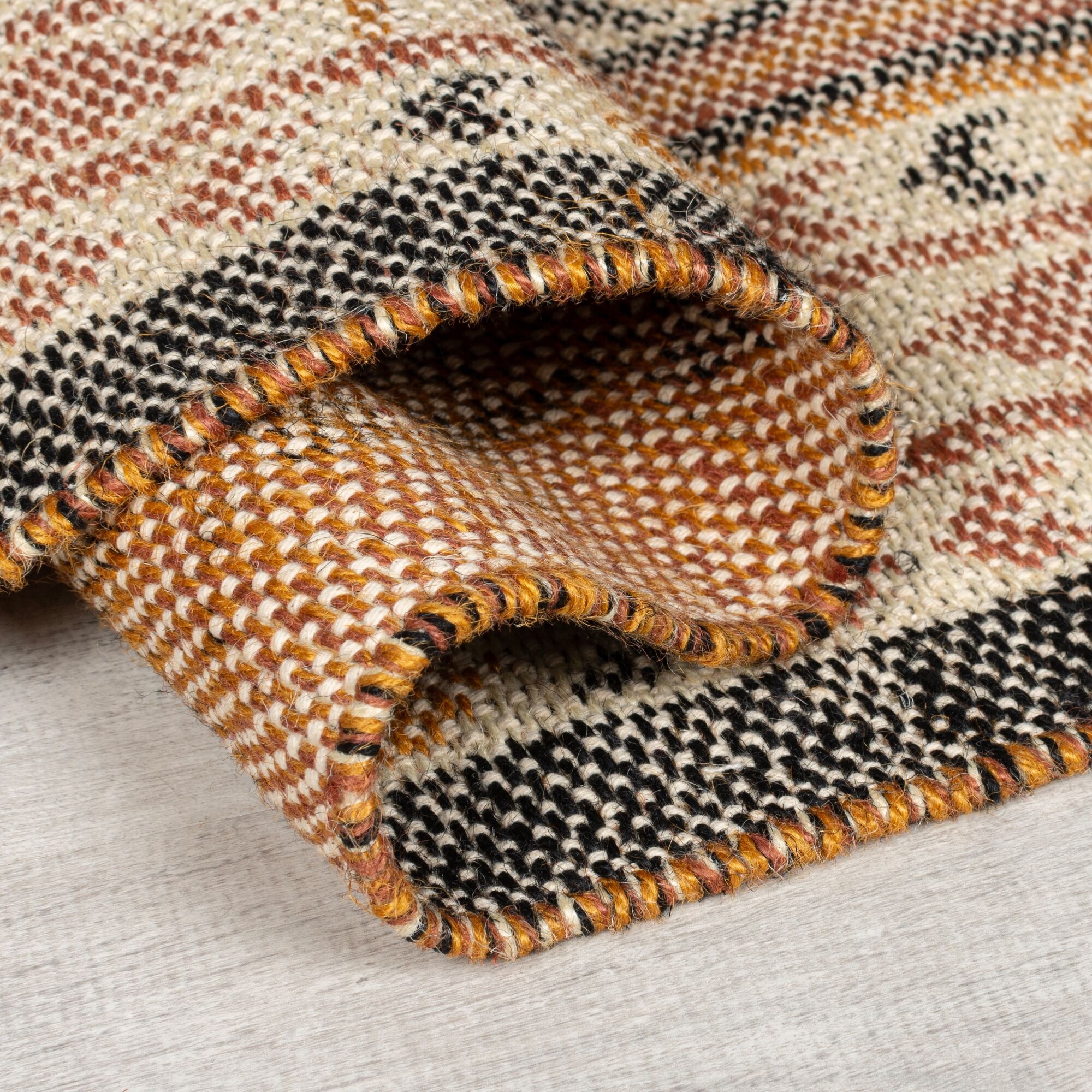 FLAIR RUGS Teppich »Rami Jute«, rechteckig, 2 mm Höhe