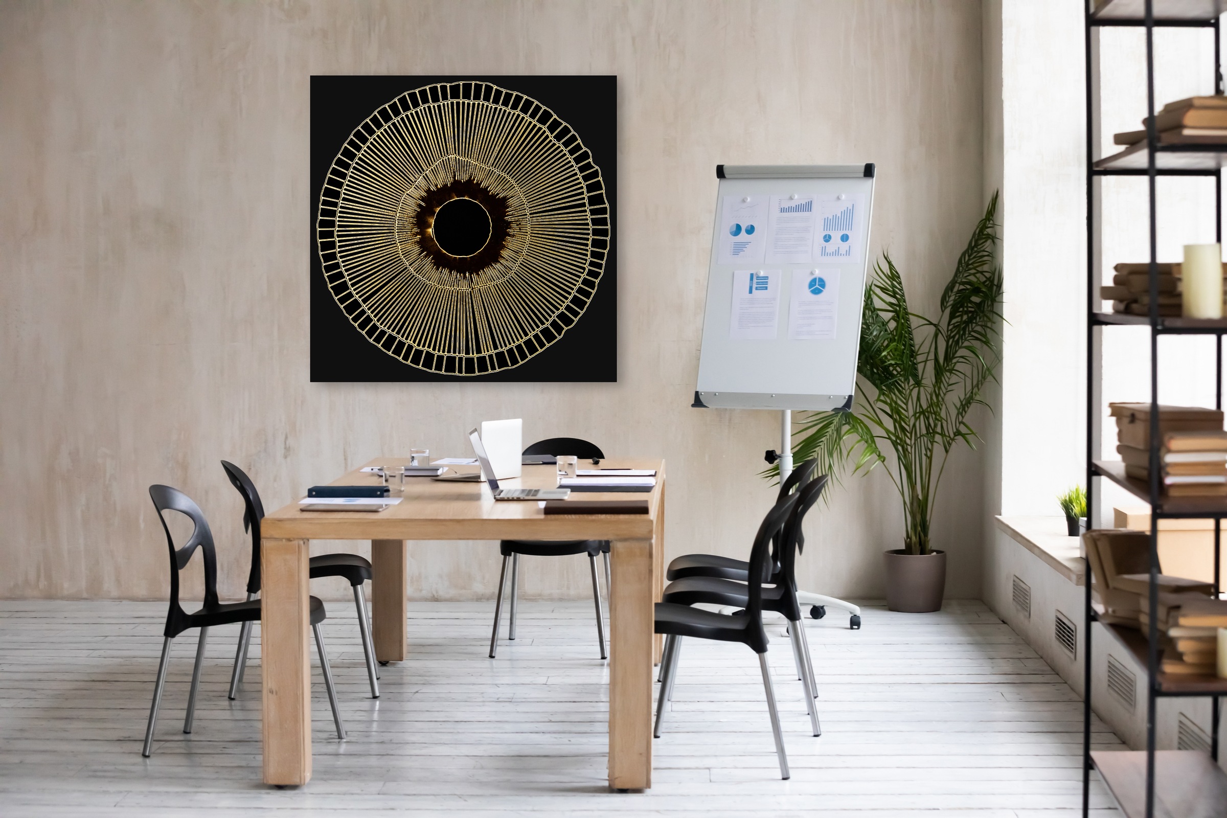 OTTO home Leinwandbild "Das Auge" Abstrakt  Abstrakte  Kunst  Modern 1 Stk. günstig online kaufen