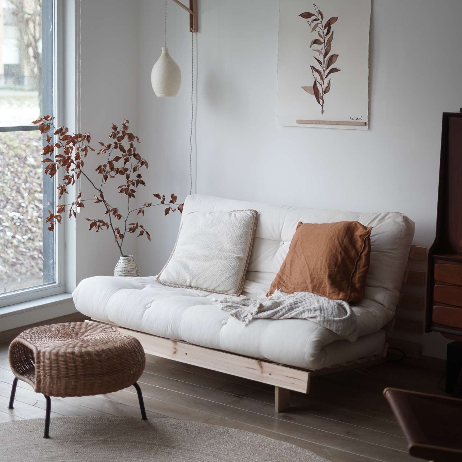 Karup Design Daybett "Roots Schlafsofa, Gästebett, Sofa inkl. Futonmatratze günstig online kaufen