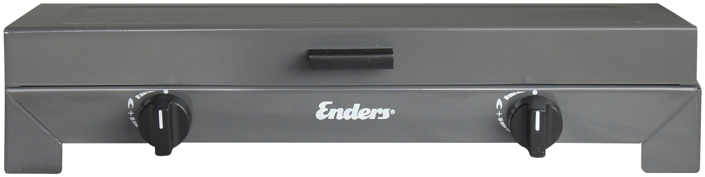 Enders® Gaskocher »Canberra 2«, Stahl, 43 cmx26 cm, BxLxH: 43x26x10 cm, 2 x 2,3 kW Brenner