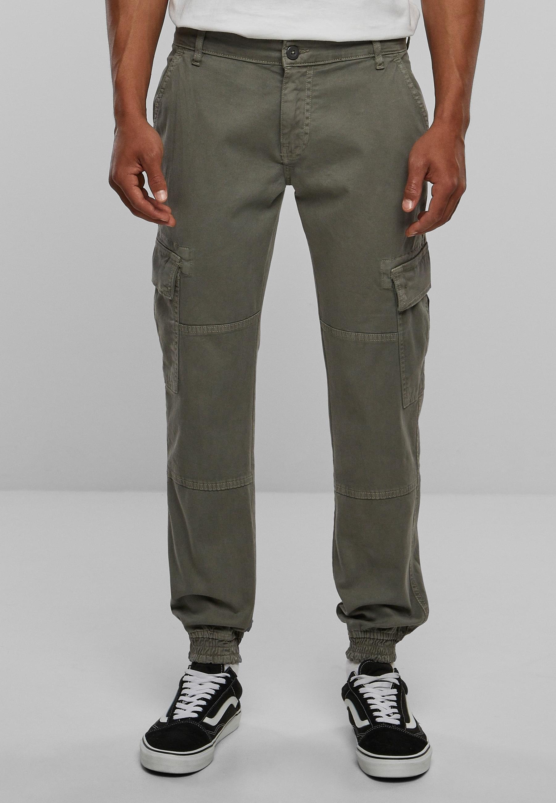 URBAN CLASSICS Cargohose »Urban Classics Herren Washed Cargo Twill Jogging Pants«, (1 tlg.)