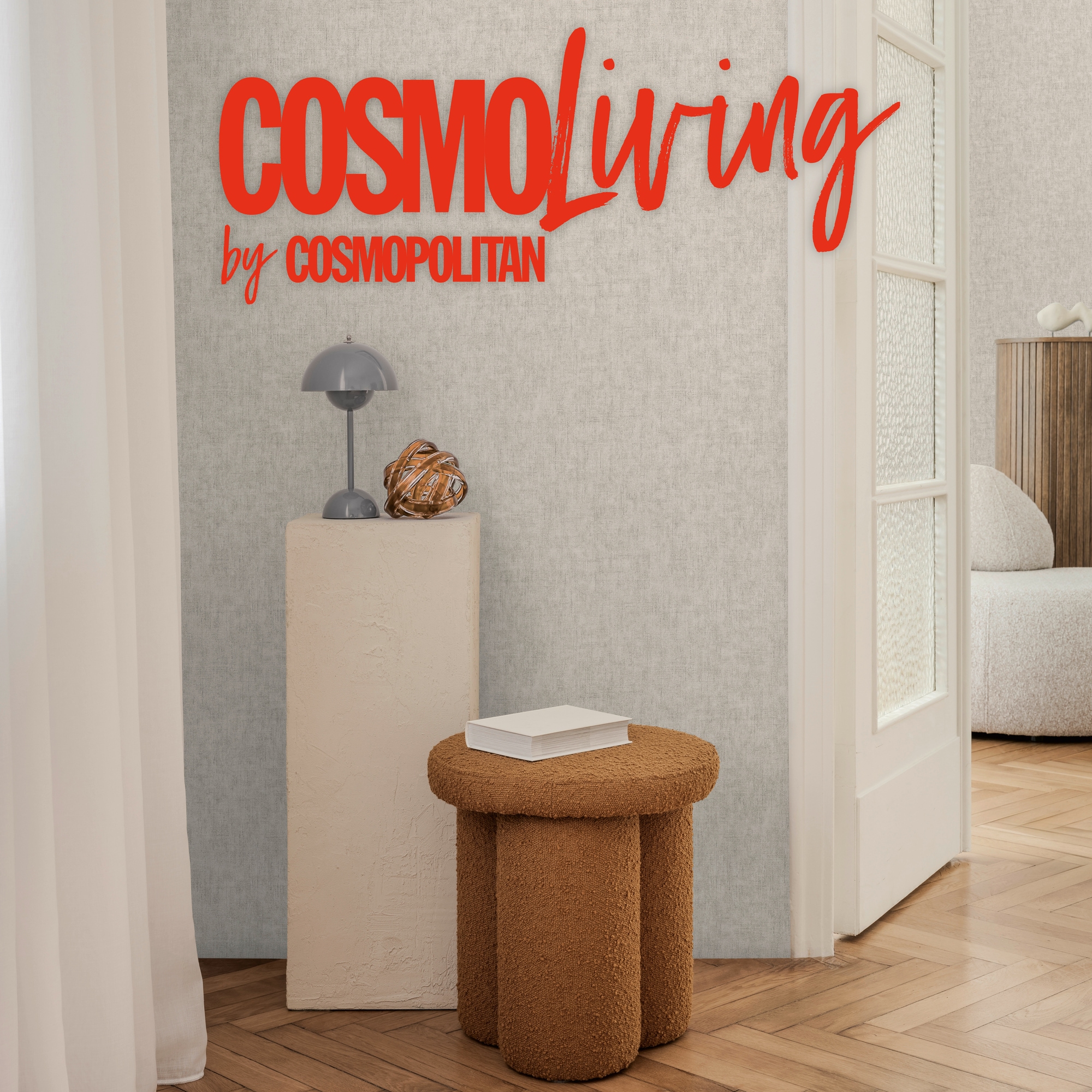 CosmoLiving by Cosmopolitan Vliestapete »Uni-Textur Vliestapete« matt strukturiert Sanfte Uni-Struktur für ruhige Räume